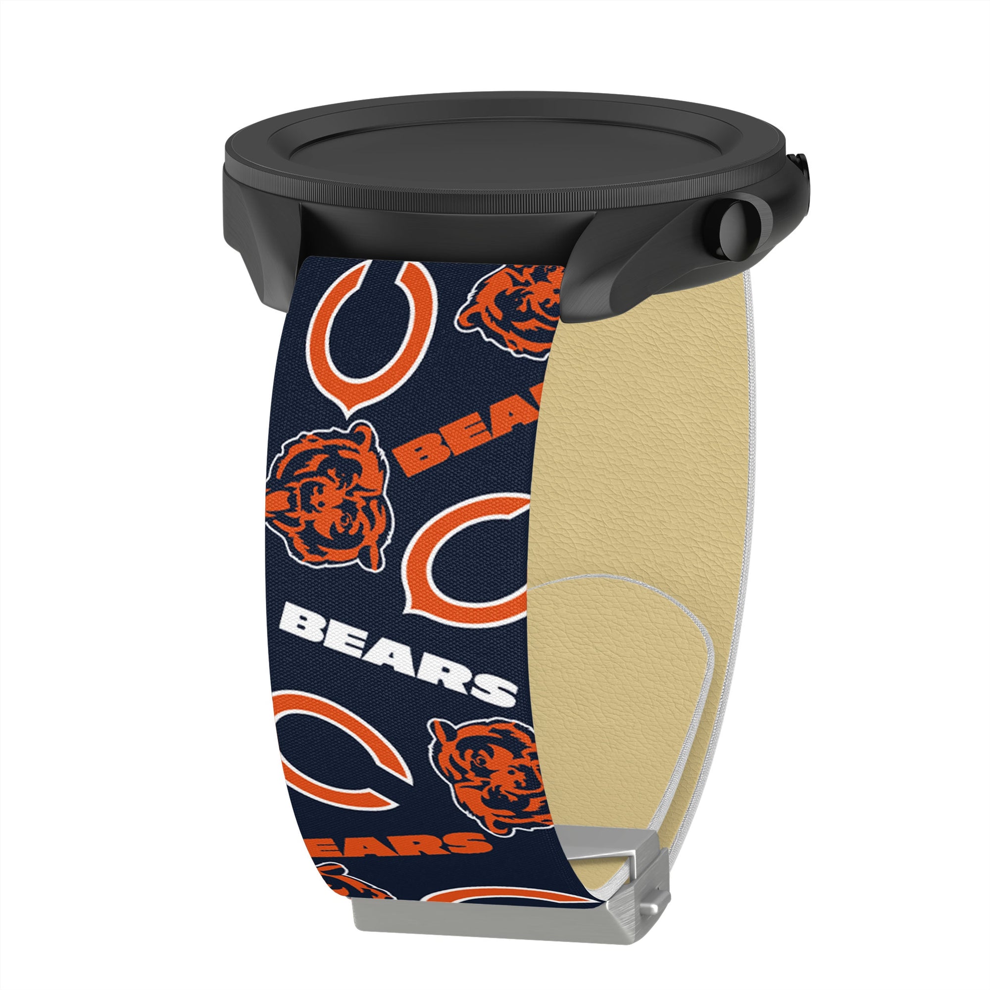 Game Time Chicago Bears Signature Series Quick Change Watch Band With Engraved Buckle
