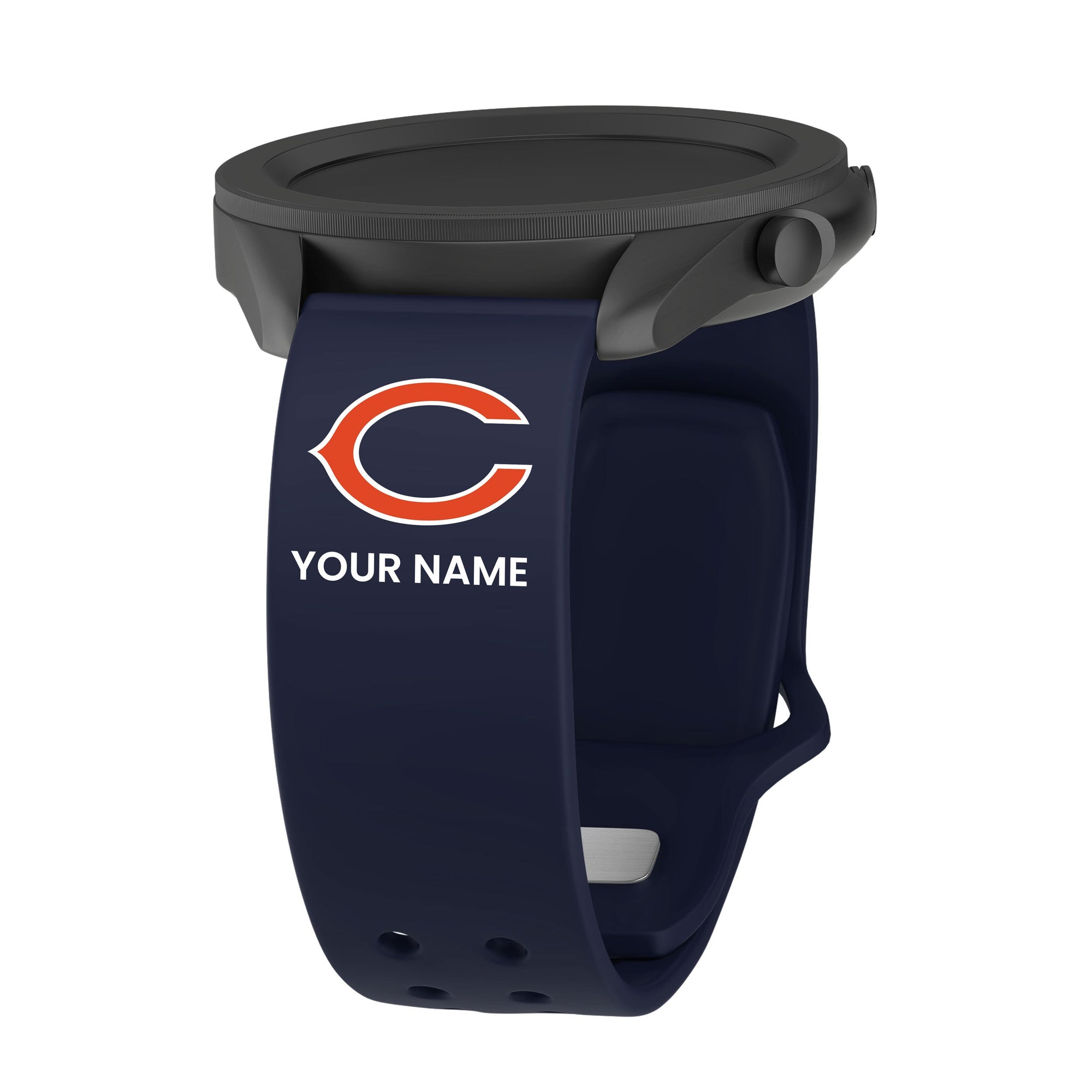 GAME TIME Chicago Bears Custom Name HD Quick Change Watch Band