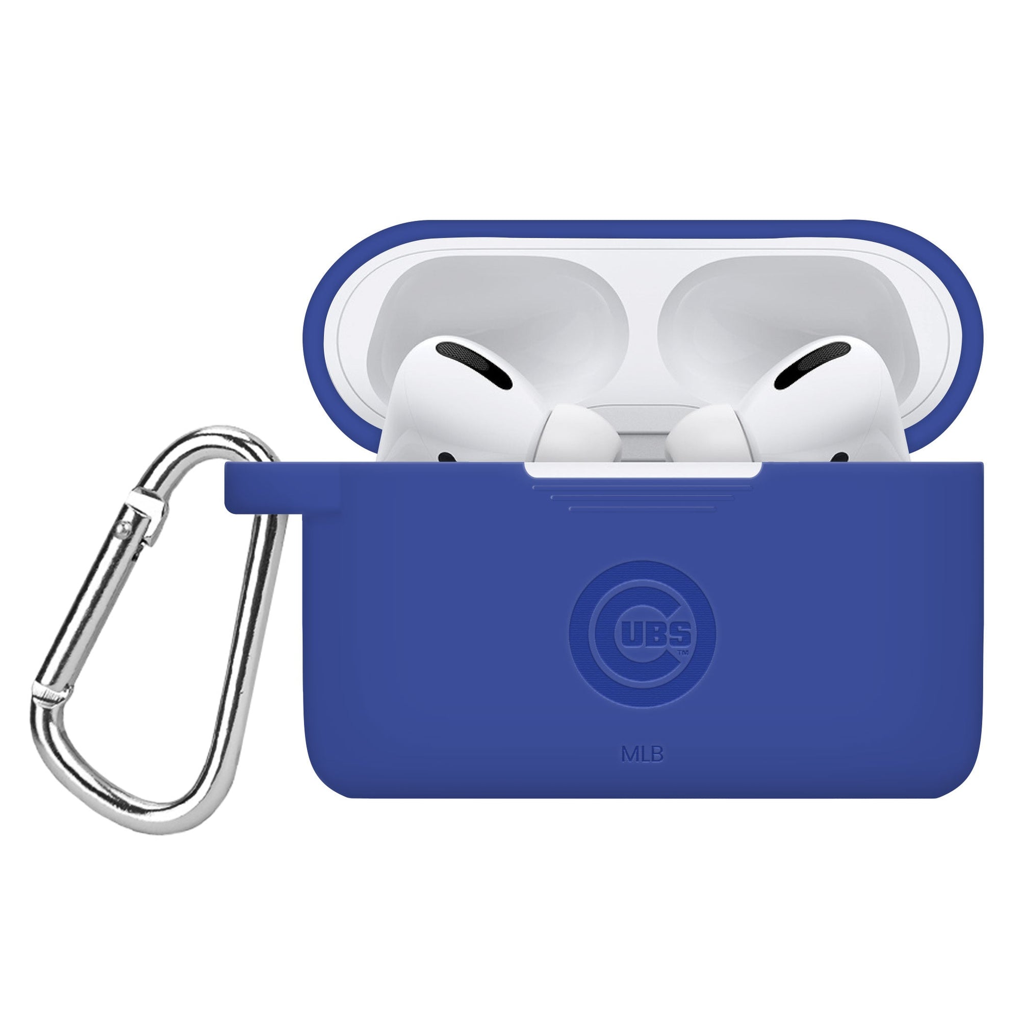 Game Time Chicago Cubs Engraved Silicone AirPods Pro Case Cover