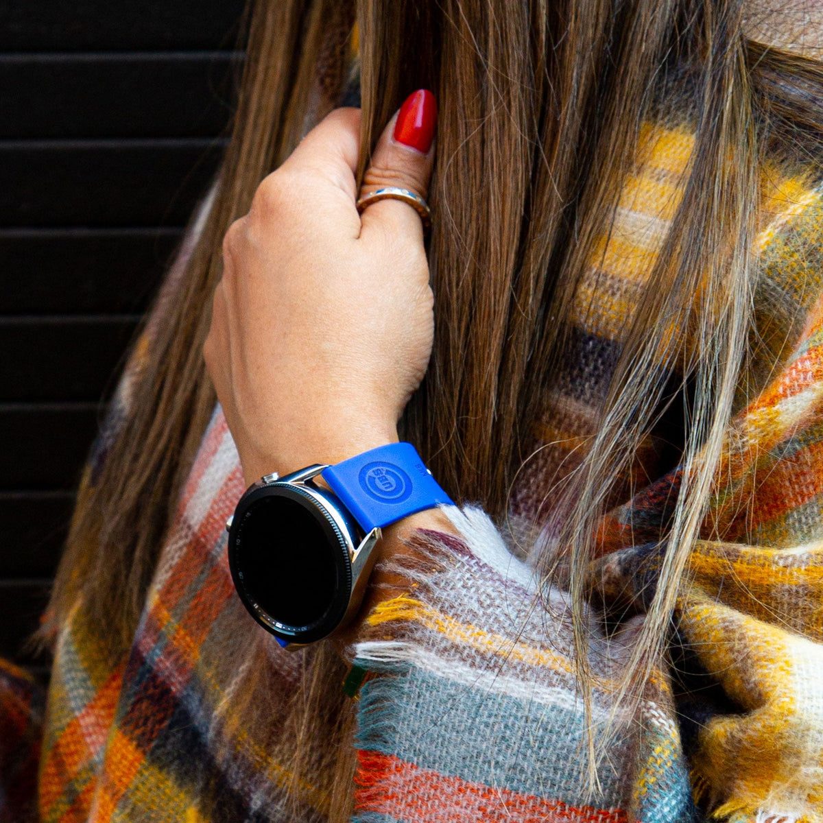 Chicago Cubs Engraved Samsung Watch Band And Buds Pro Combo