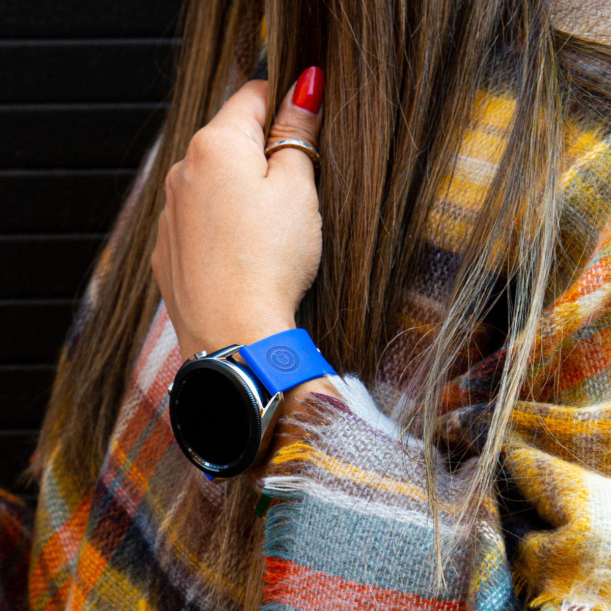 Chicago Cubs Engraved Silicone Watch Band - Game Time