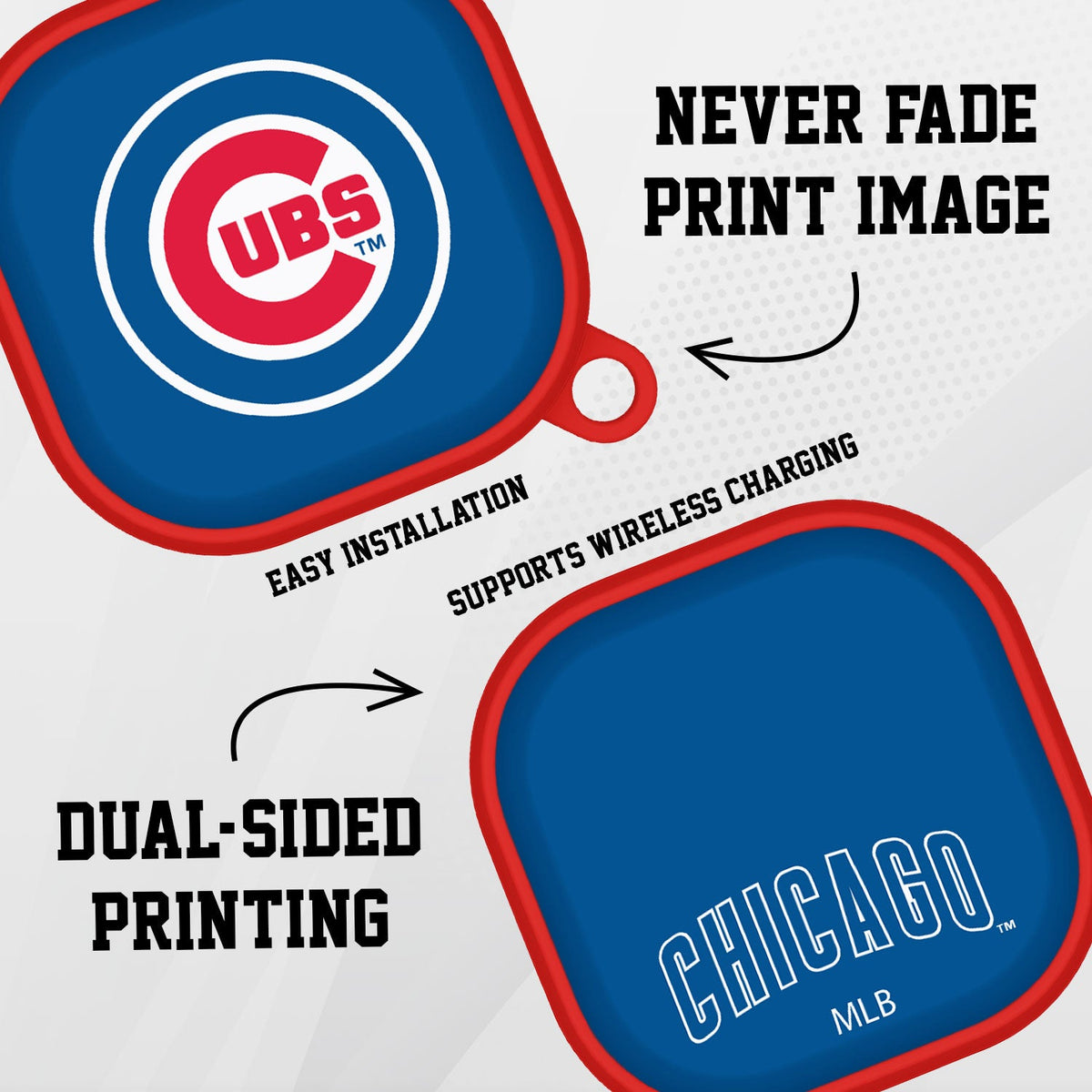 Chicago Cubs HDX Samsung Galaxy Buds Pro Case Cover