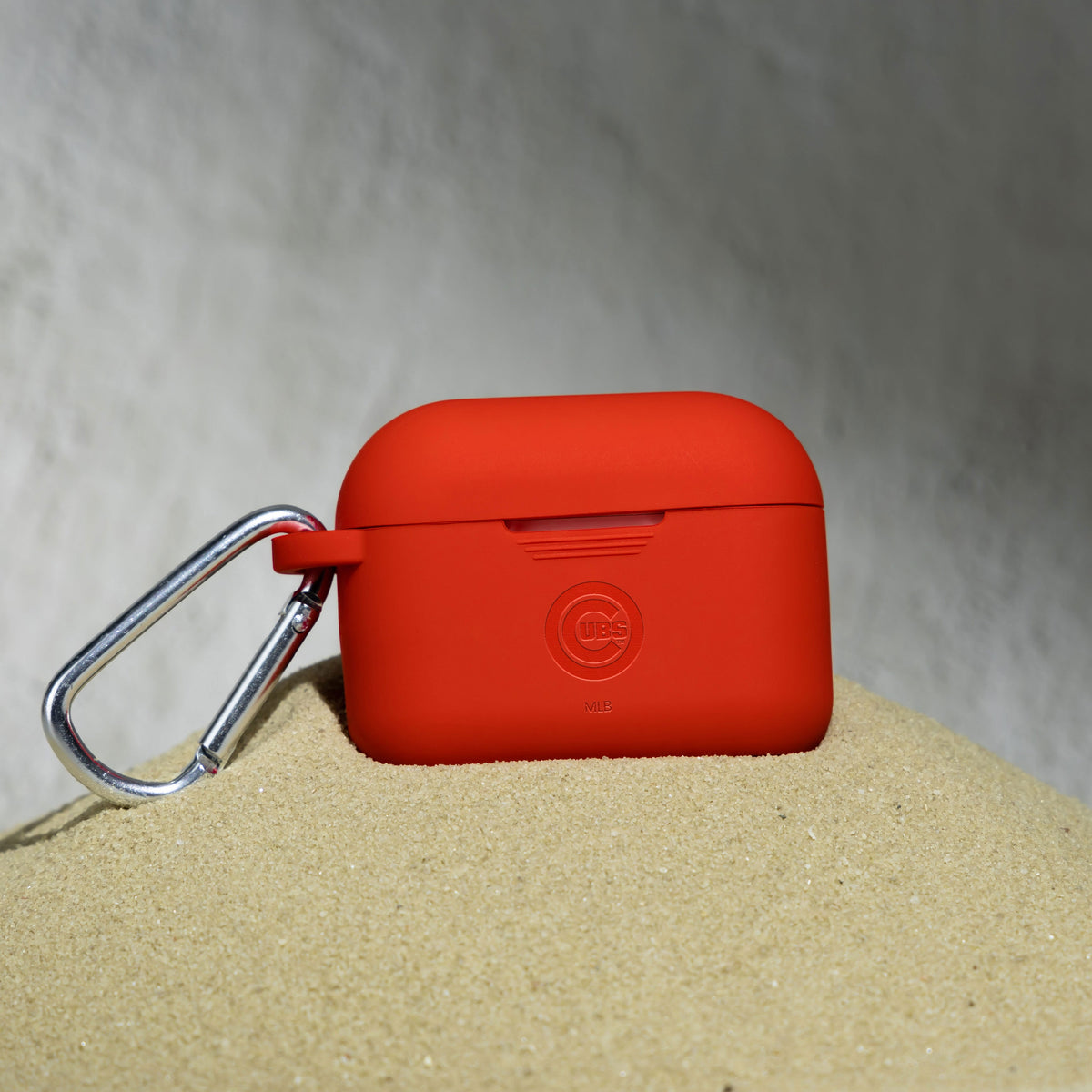 Game Time Chicago Cubs Engraved Silicone AirPods Pro Case Cover