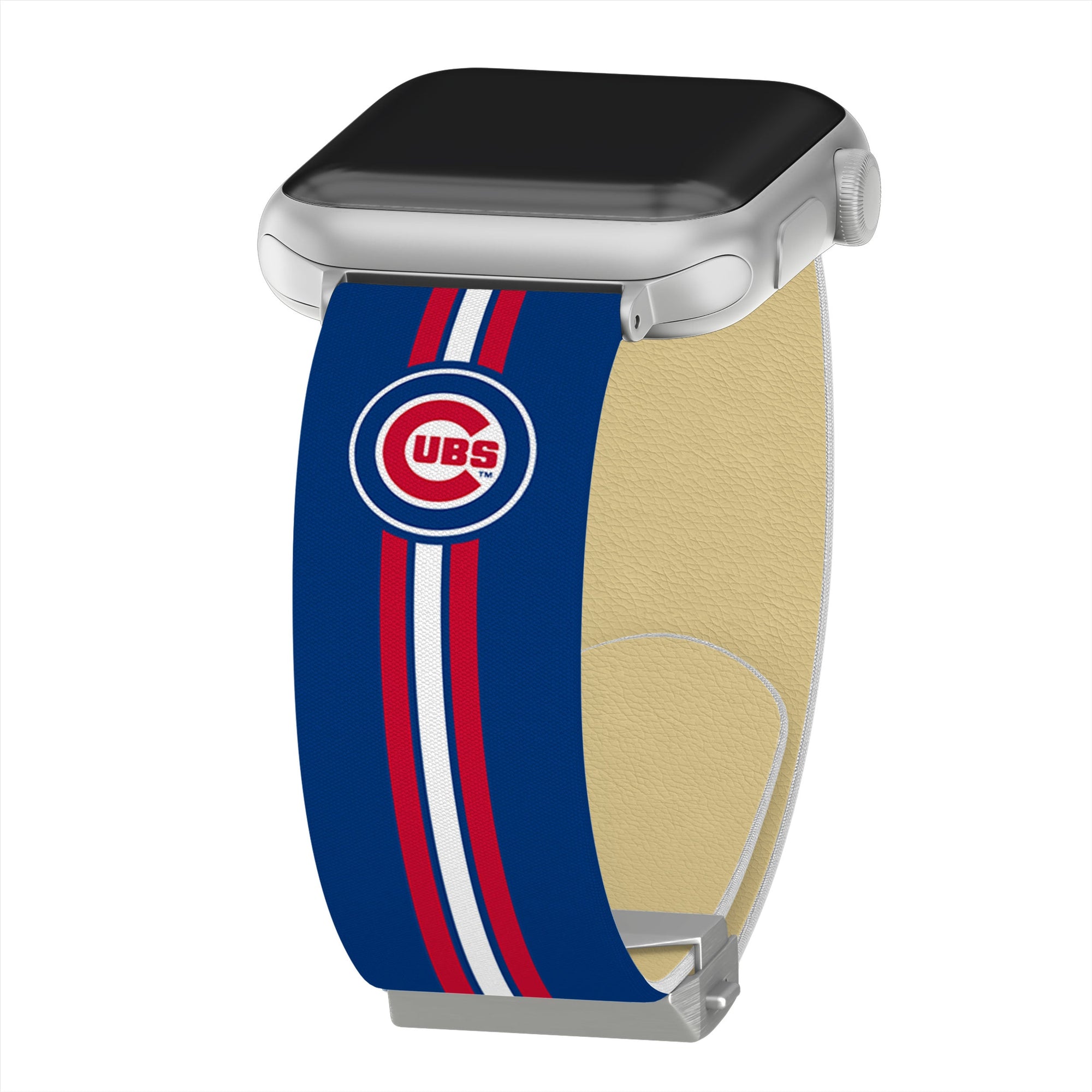 Game Time Chicago Cubs Signature Series Apple Watch Band With Engraved Buckle