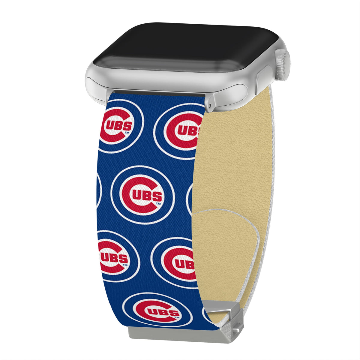 Game Time Chicago Cubs Signature Series Apple Watch Band With Engraved Buckle