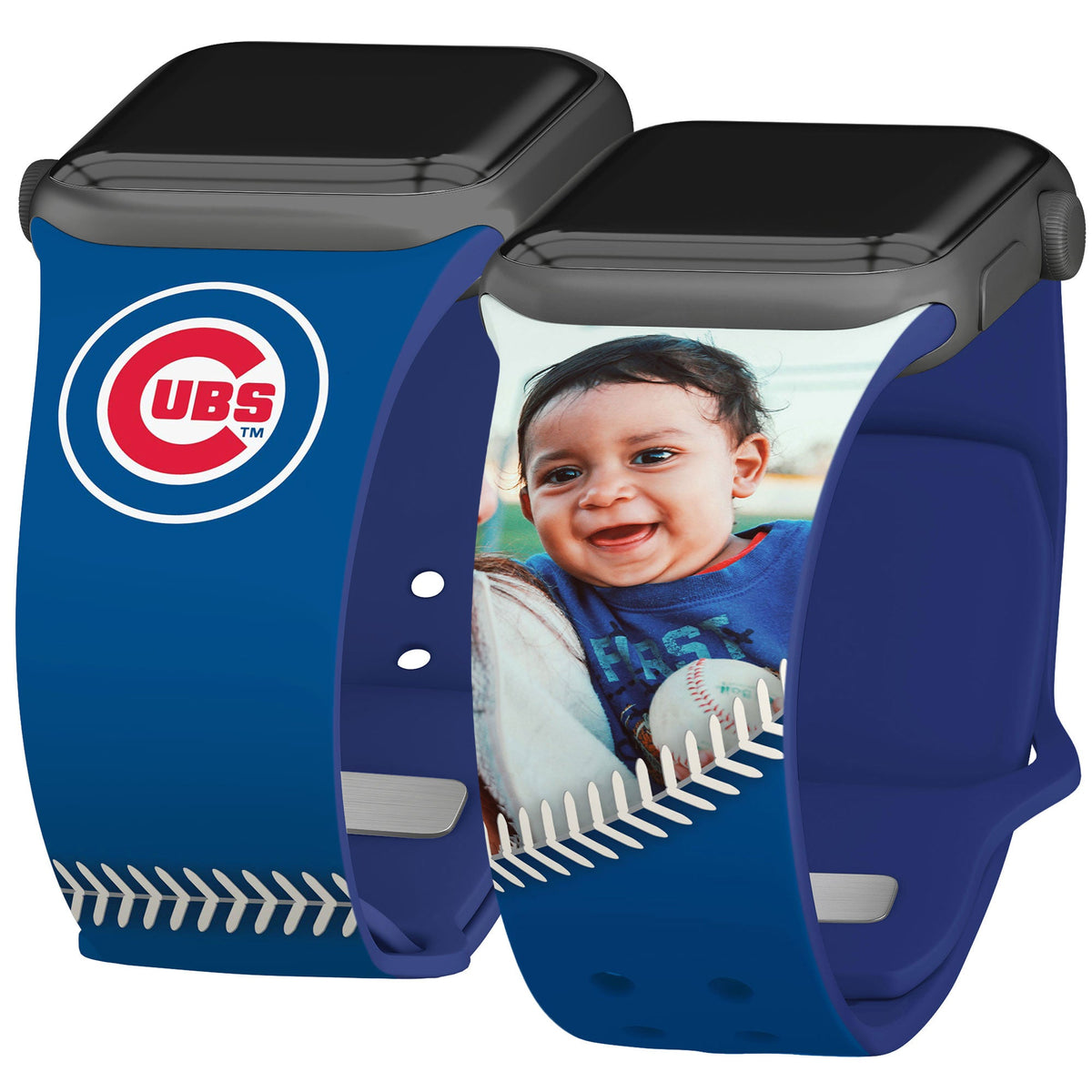 Chicago Cubs Custom Photo HD Apple Watch Band