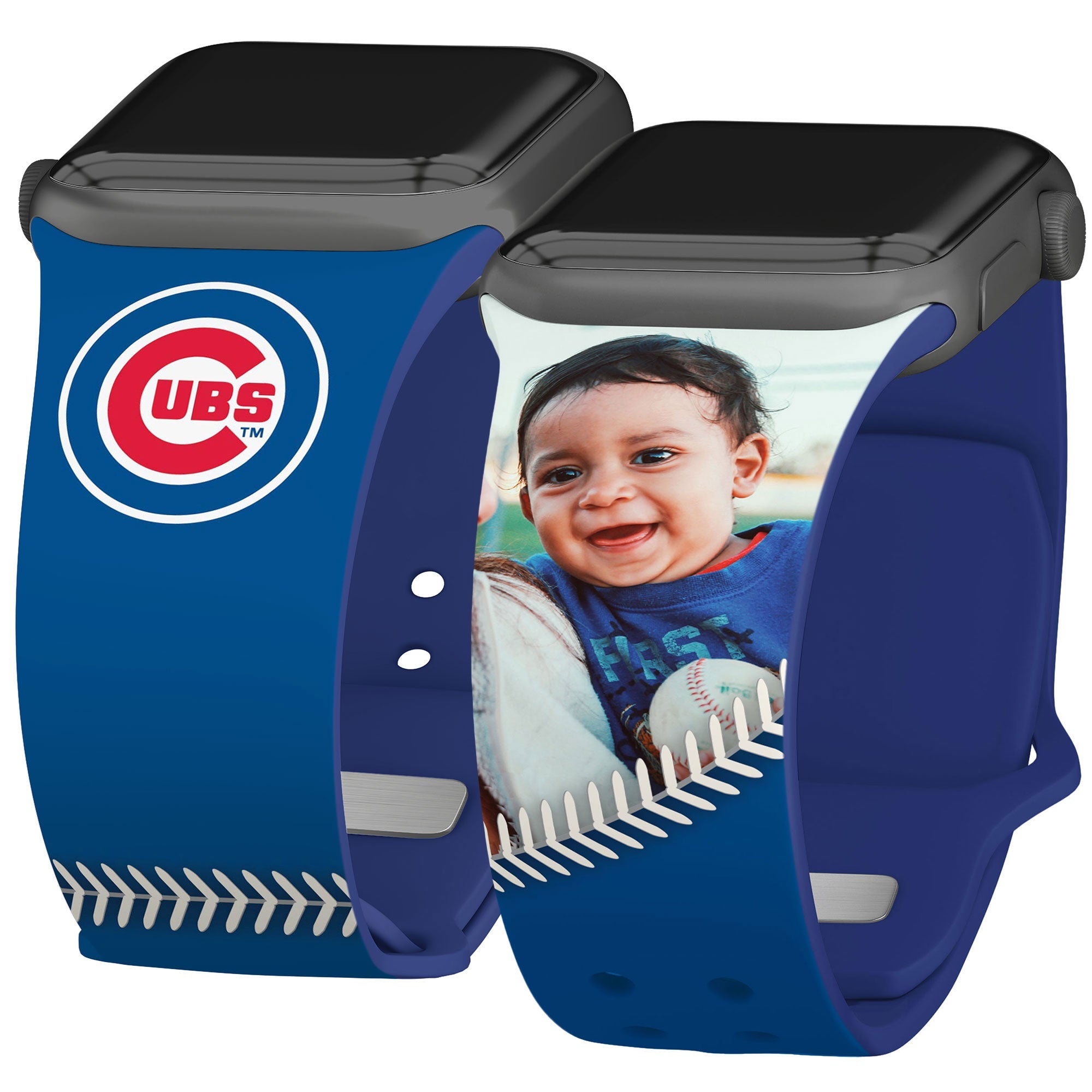 Chicago Cubs Custom Photo HD Apple Watch Band