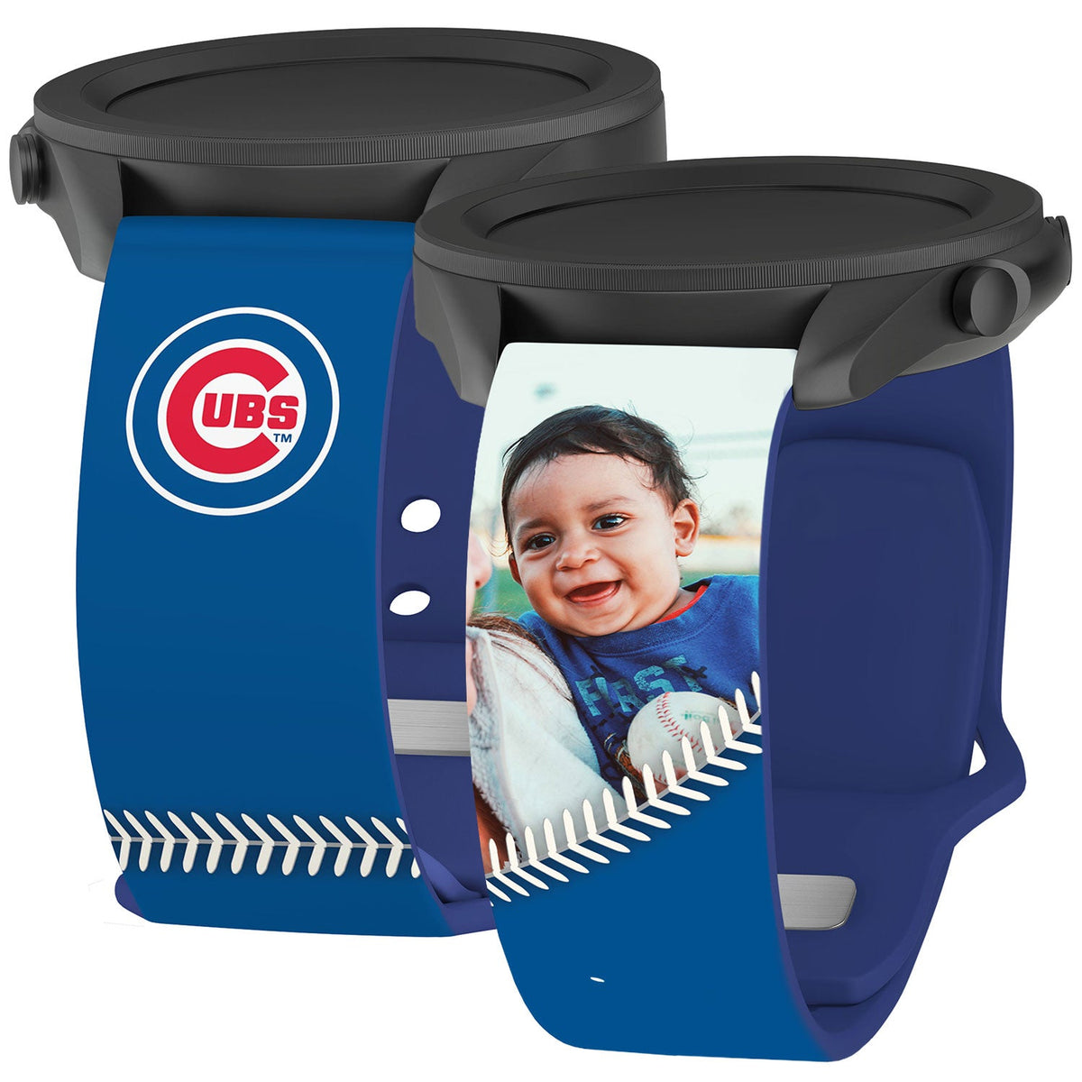 Chicago Cubs Custom Photo HD Samsung Galaxy Watch Band