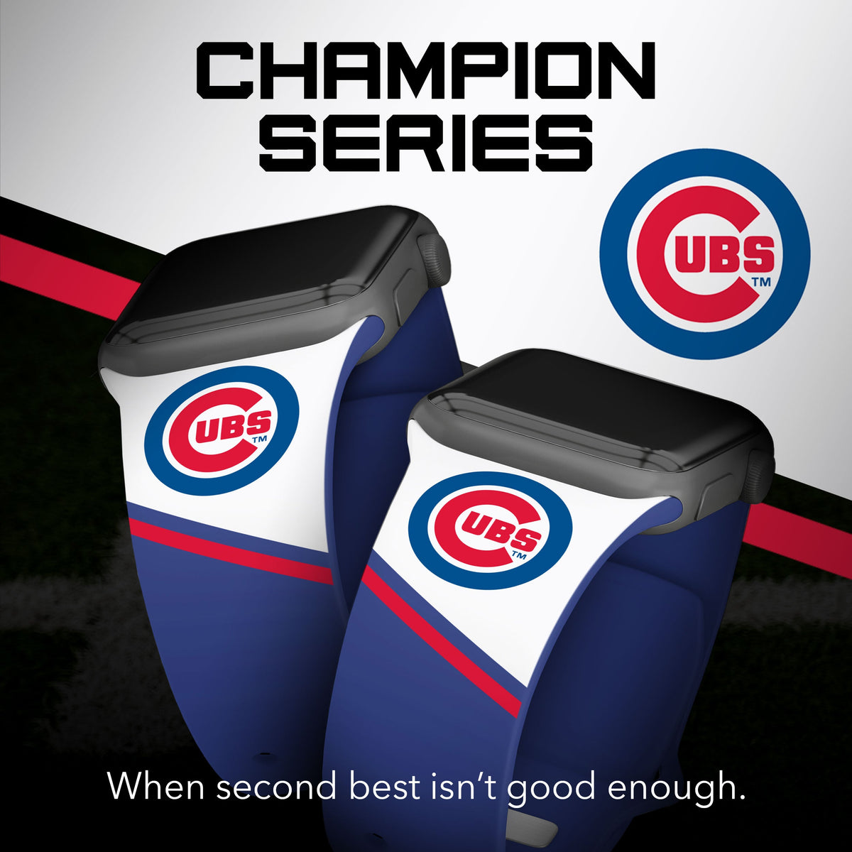 Chicago Cubs HD Champion Series Apple Watch Band