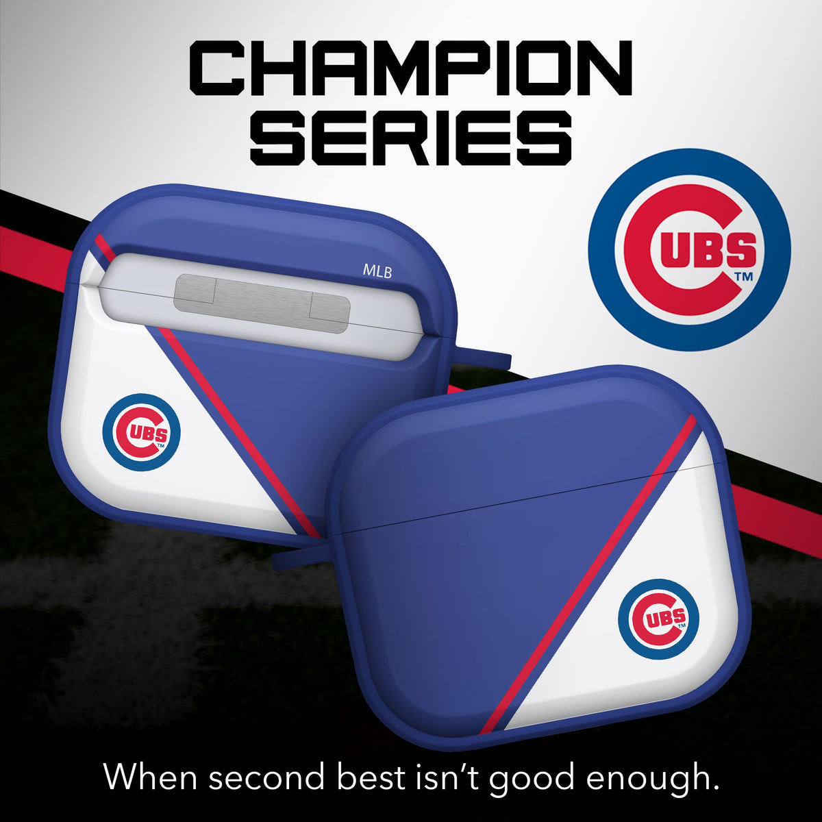 Chicago Cubs HDX Champion Series Apple AirPods Gen 3 Case Cover