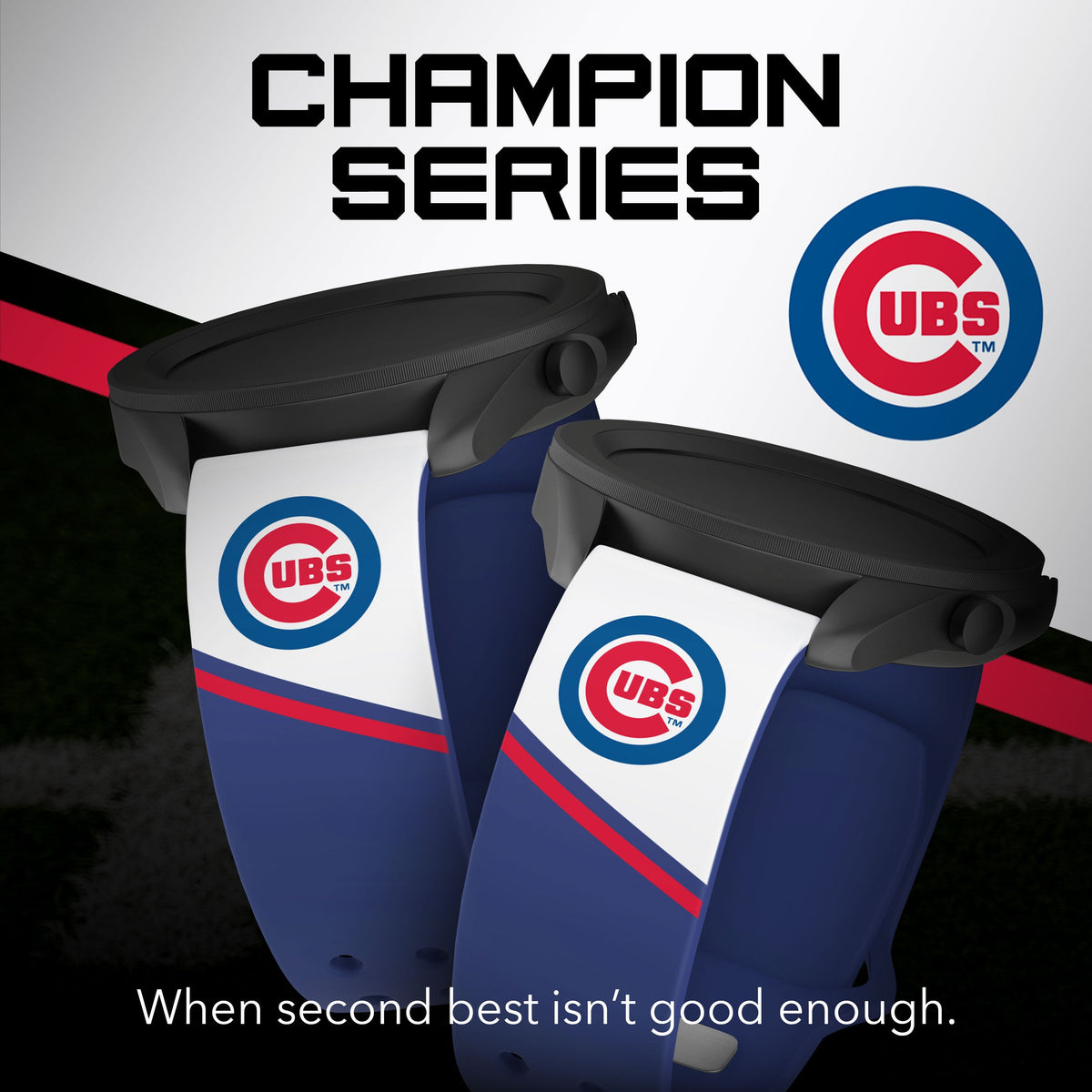 Chicago Cubs HD Champion Series Samsung Galaxy Watch Band