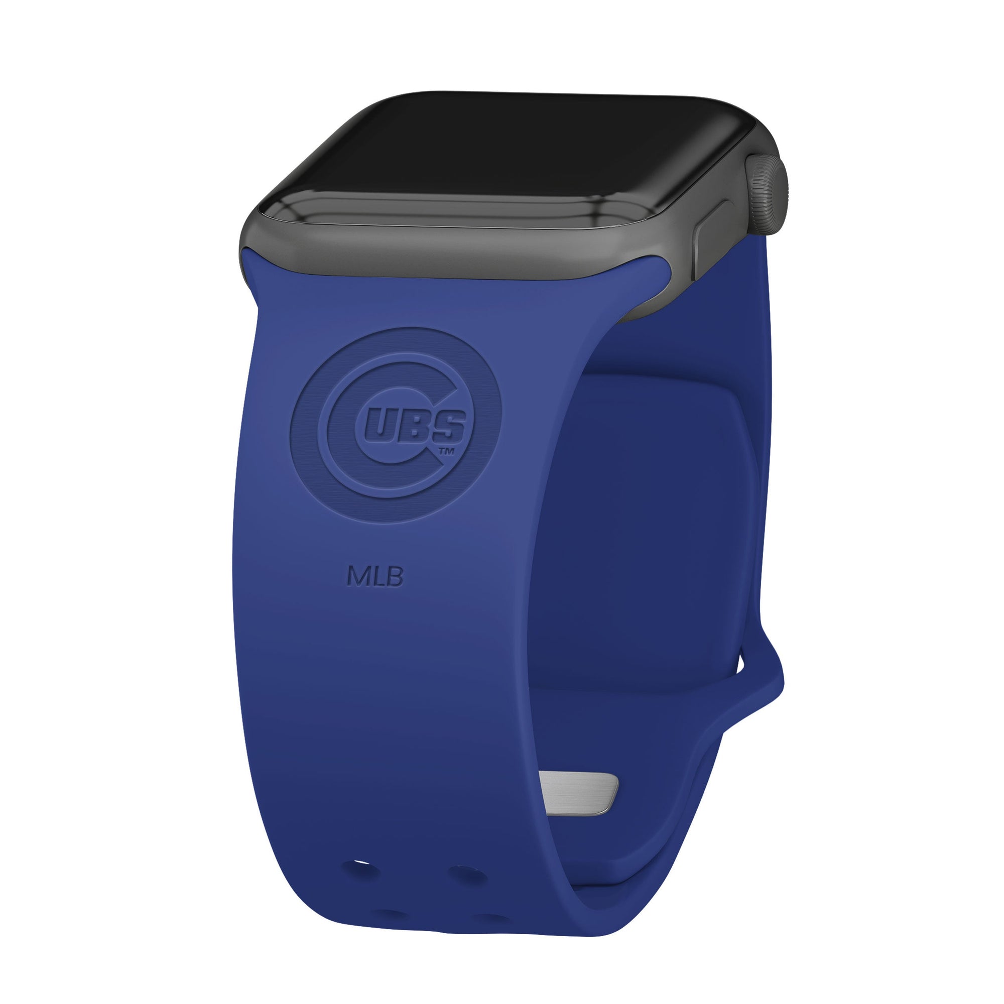 Game Time Chicago Cubs Engraved Silicone Apple Watch Band
