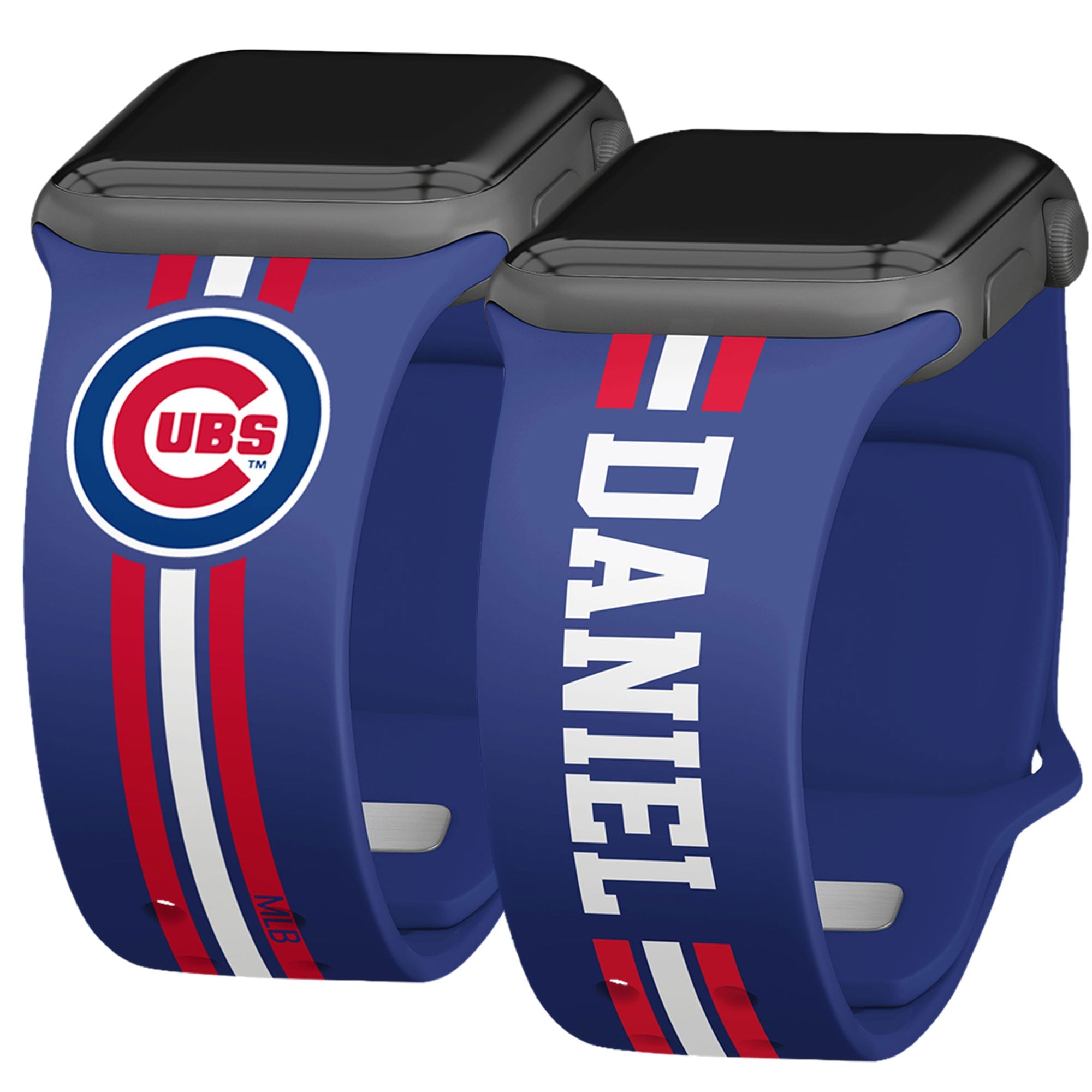 Chicago Cubs Custom Name HD Apple Watch Band