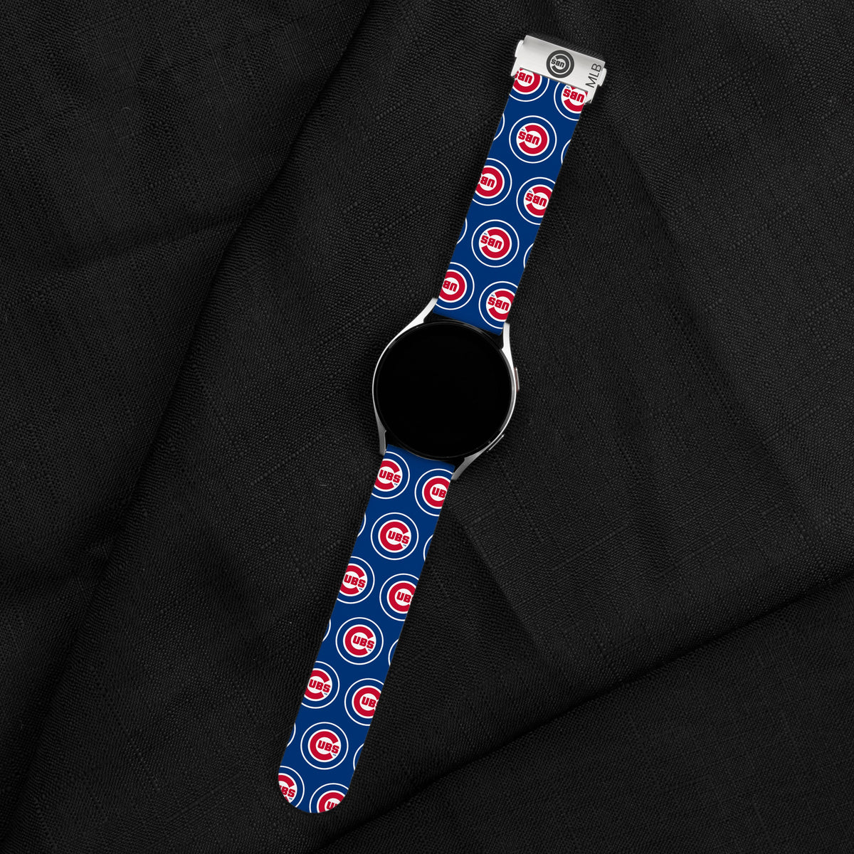 Game Time Chicago Cubs Signature Series Watch Band With Engraved Buckle