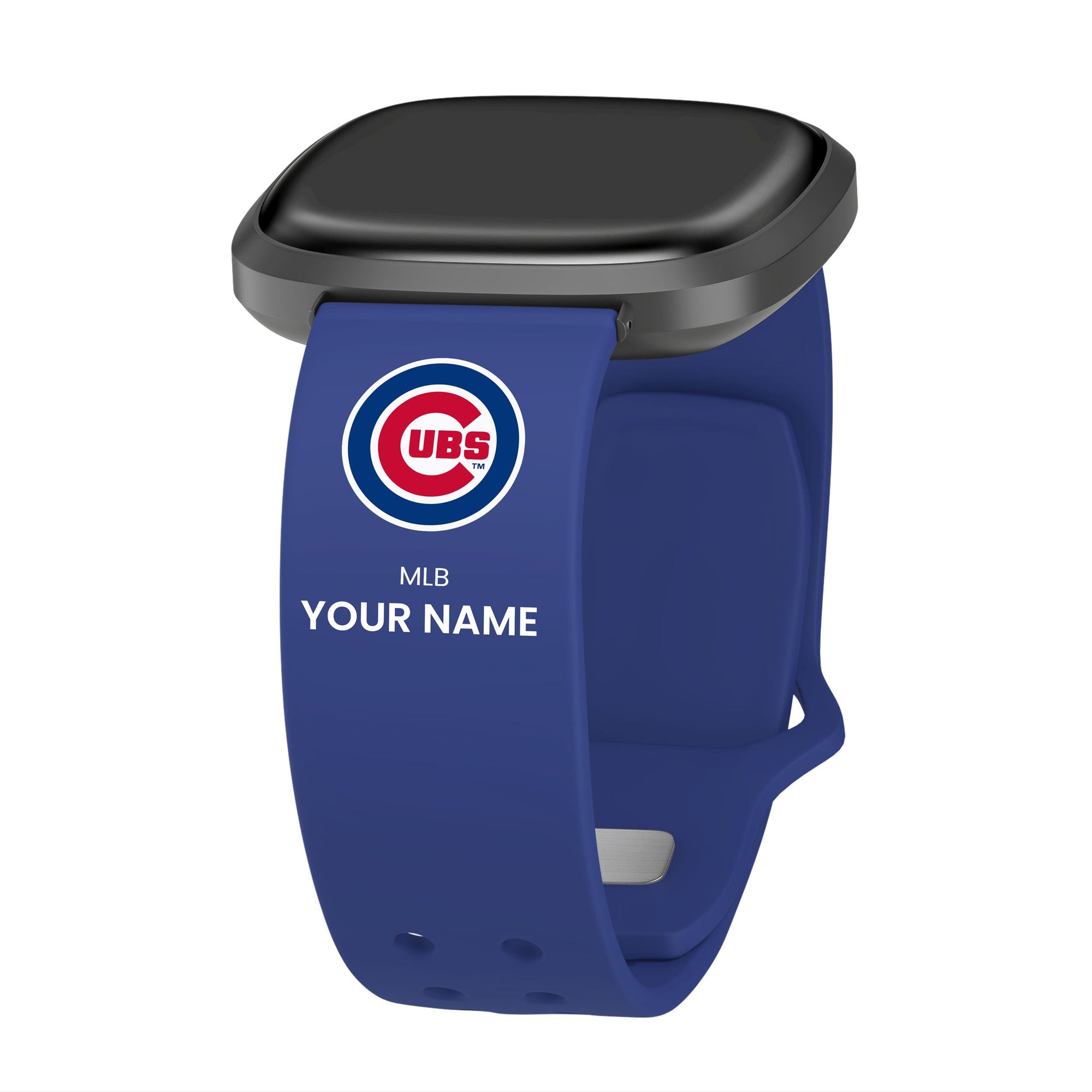 Chicago Cubs HD Custom Name Watch Band Compatible with Fitbit Versa 3 and Sense