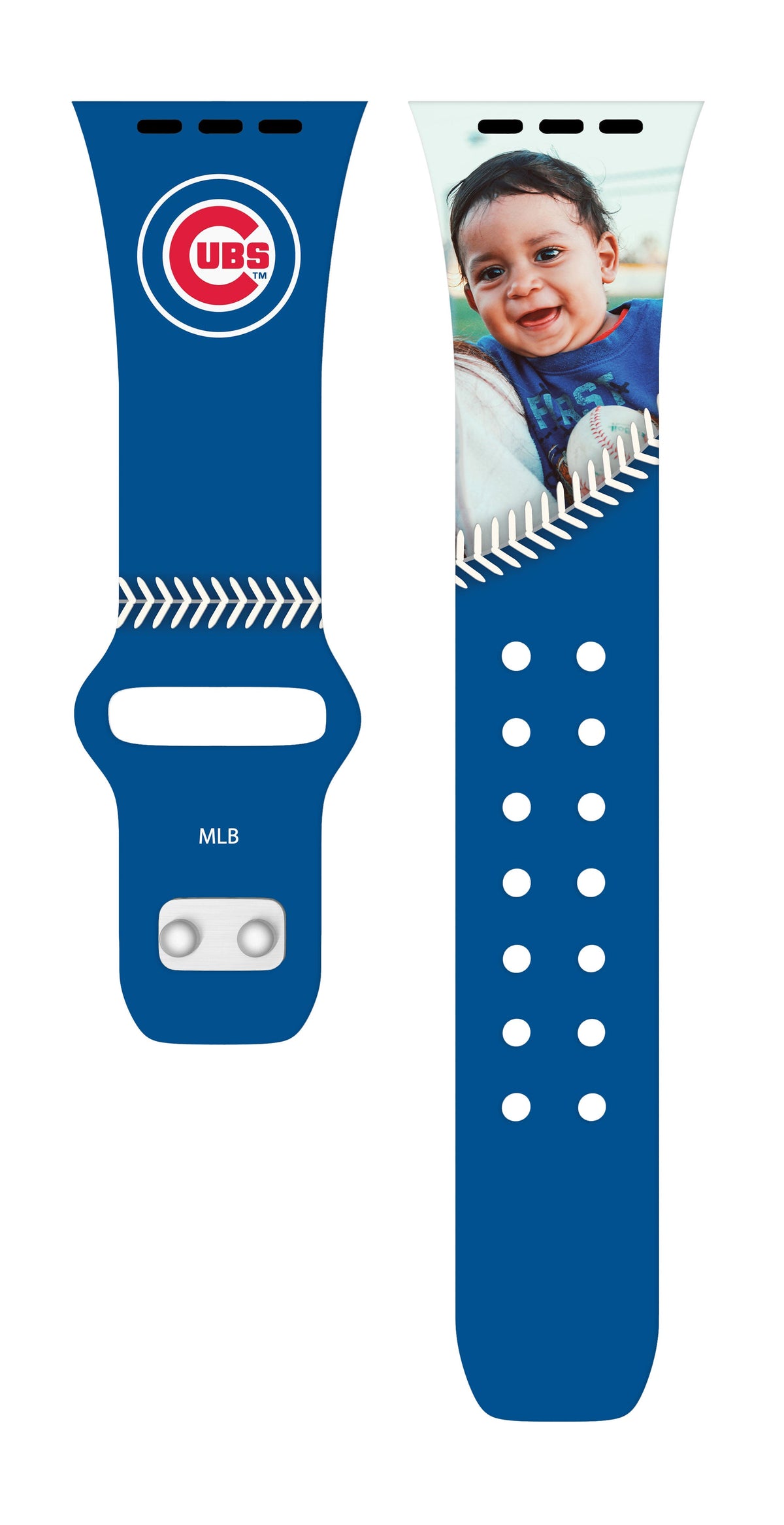 Chicago Cubs Custom Photo HD Apple Watch Band