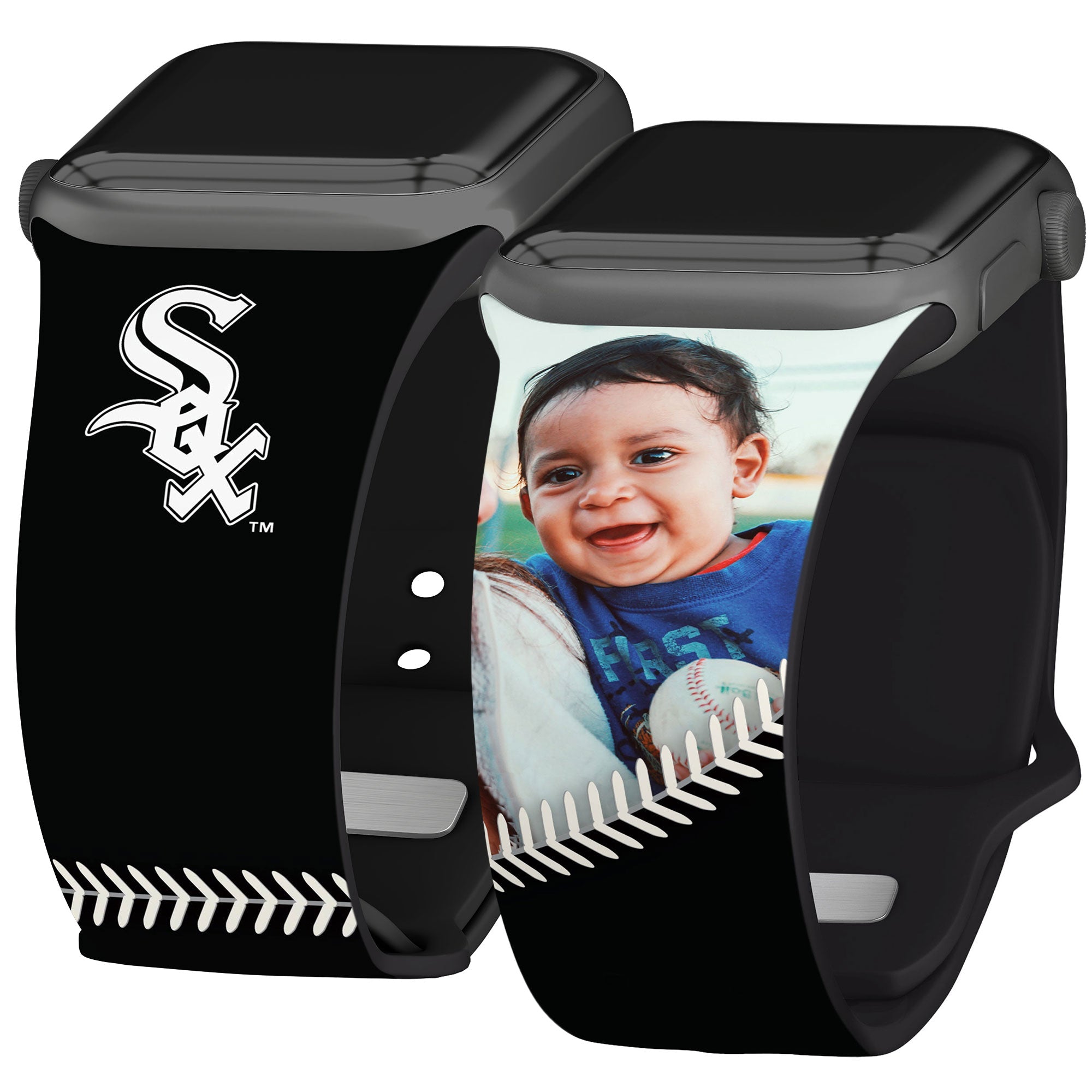 Chicago White Sox Custom Photo HD Apple Watch Band