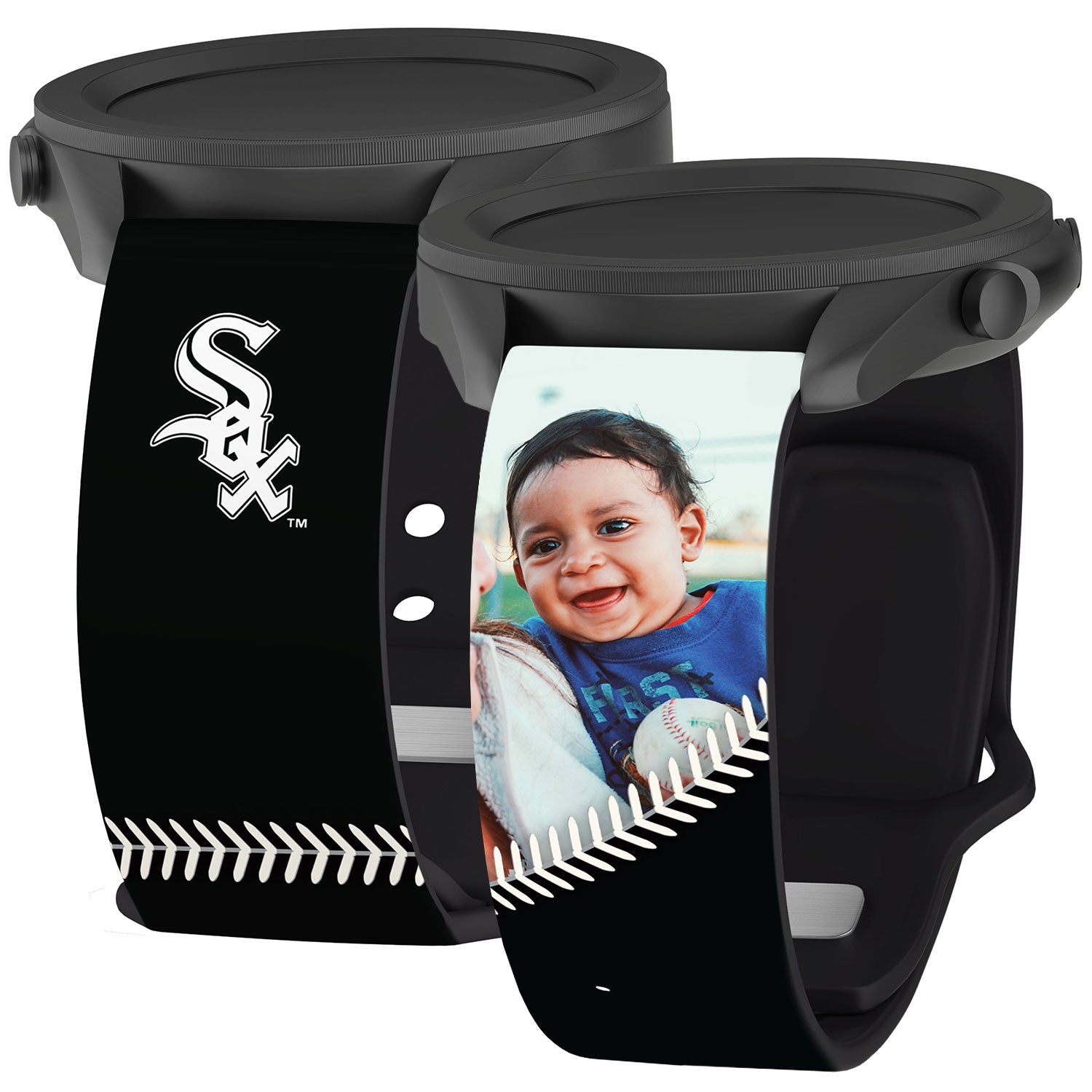 Chicago White Sox Custom Photo HD Samsung Galaxy Watch Band