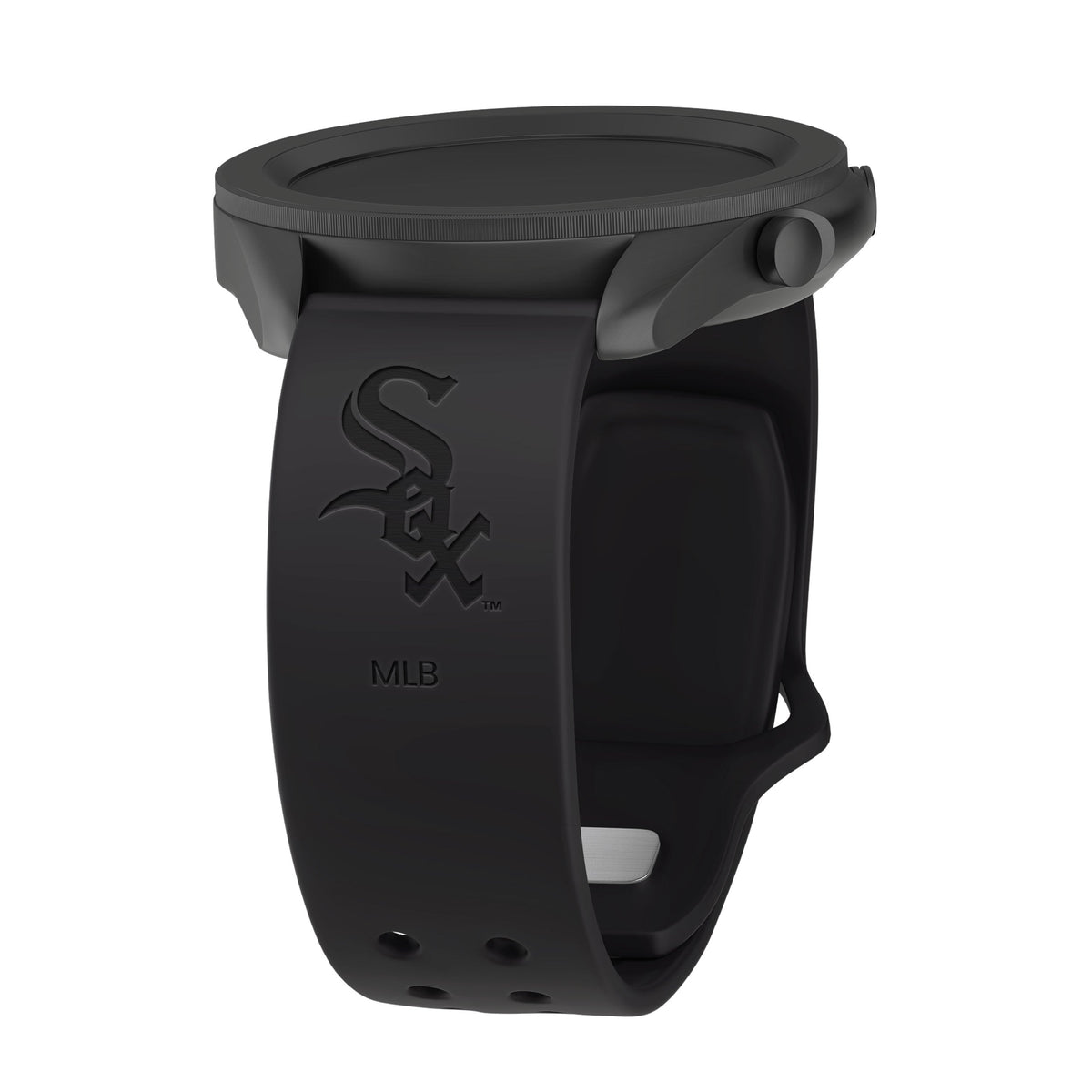 Game Time Chicago White Sox Engraved Silicone Watch Band