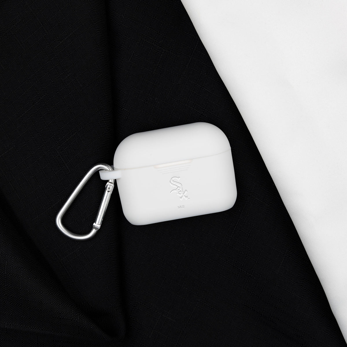 Game Time Chicago White Sox Engraved Silicone AirPods Pro Case Cover