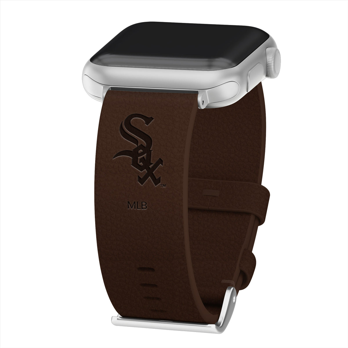 Game Time Chicago White Sox Leather Apple Watch Band