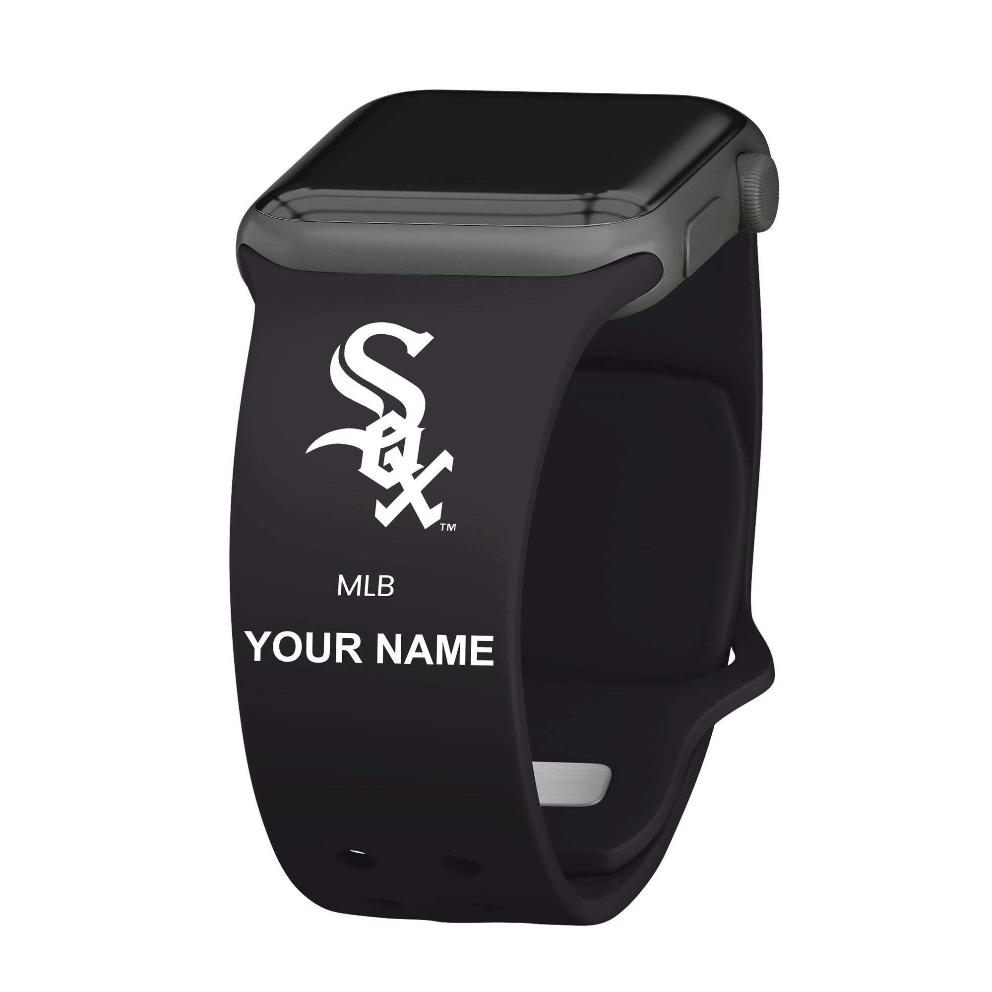 Chicago White Sox HD Custom Name Apple Watch Band