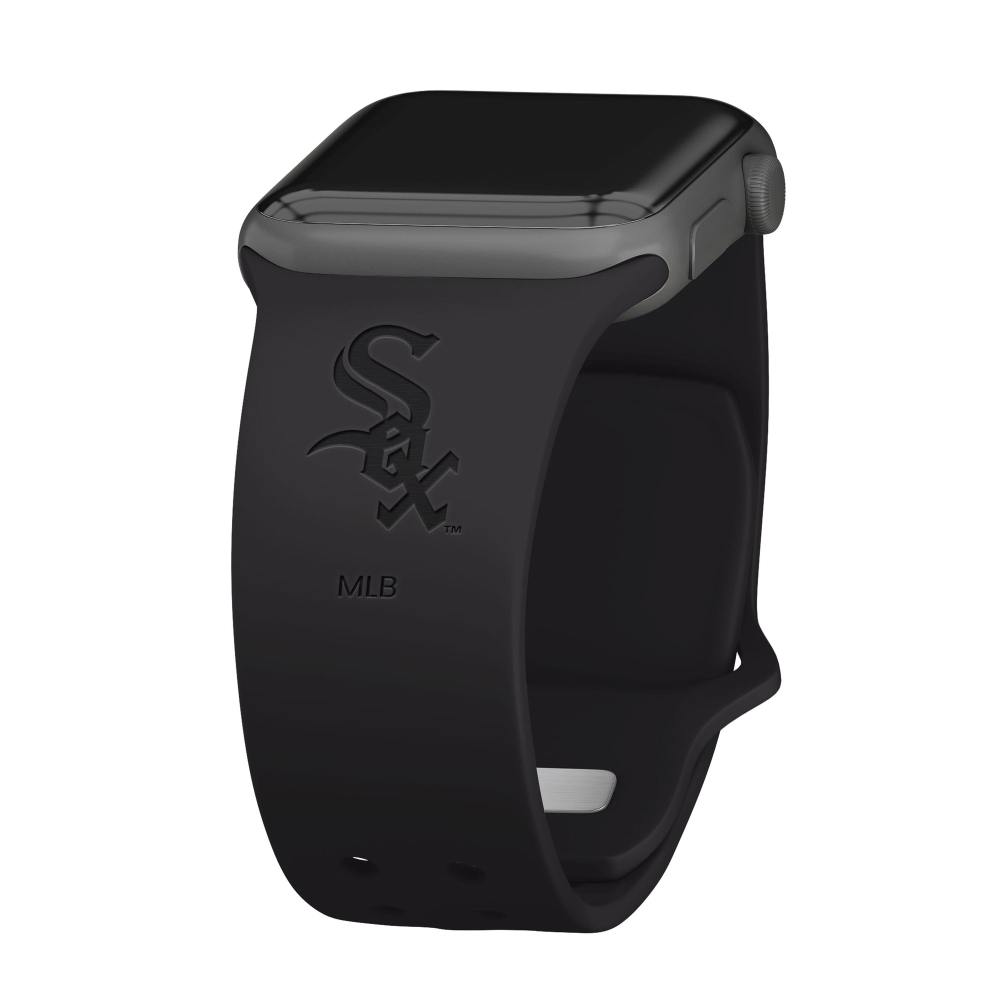 Game Time Chicago White Sox Engraved Apple Watch Band