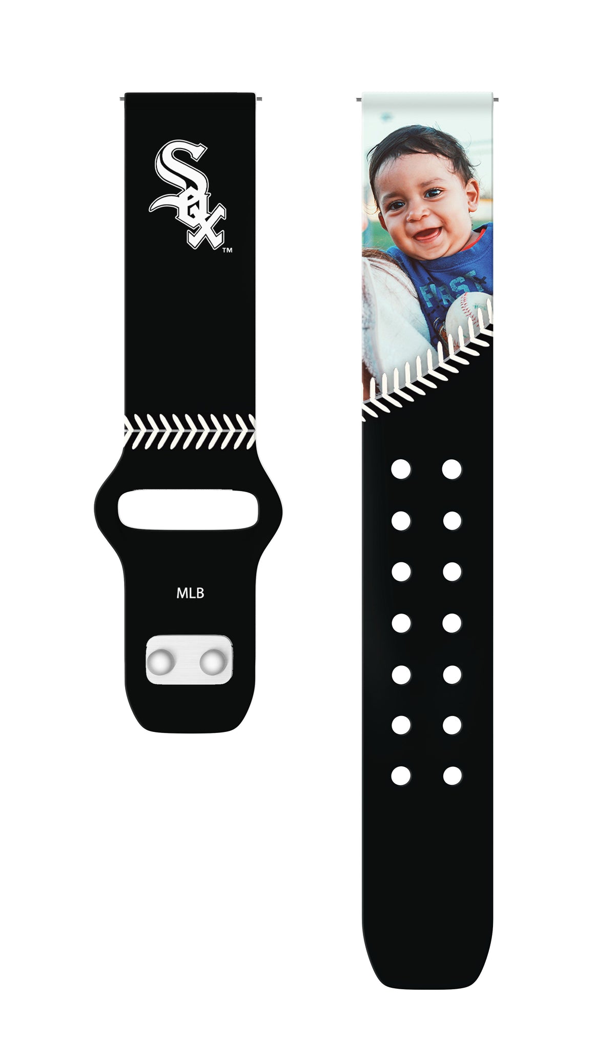 Chicago White Sox Custom Photo HD Samsung Galaxy Watch Band