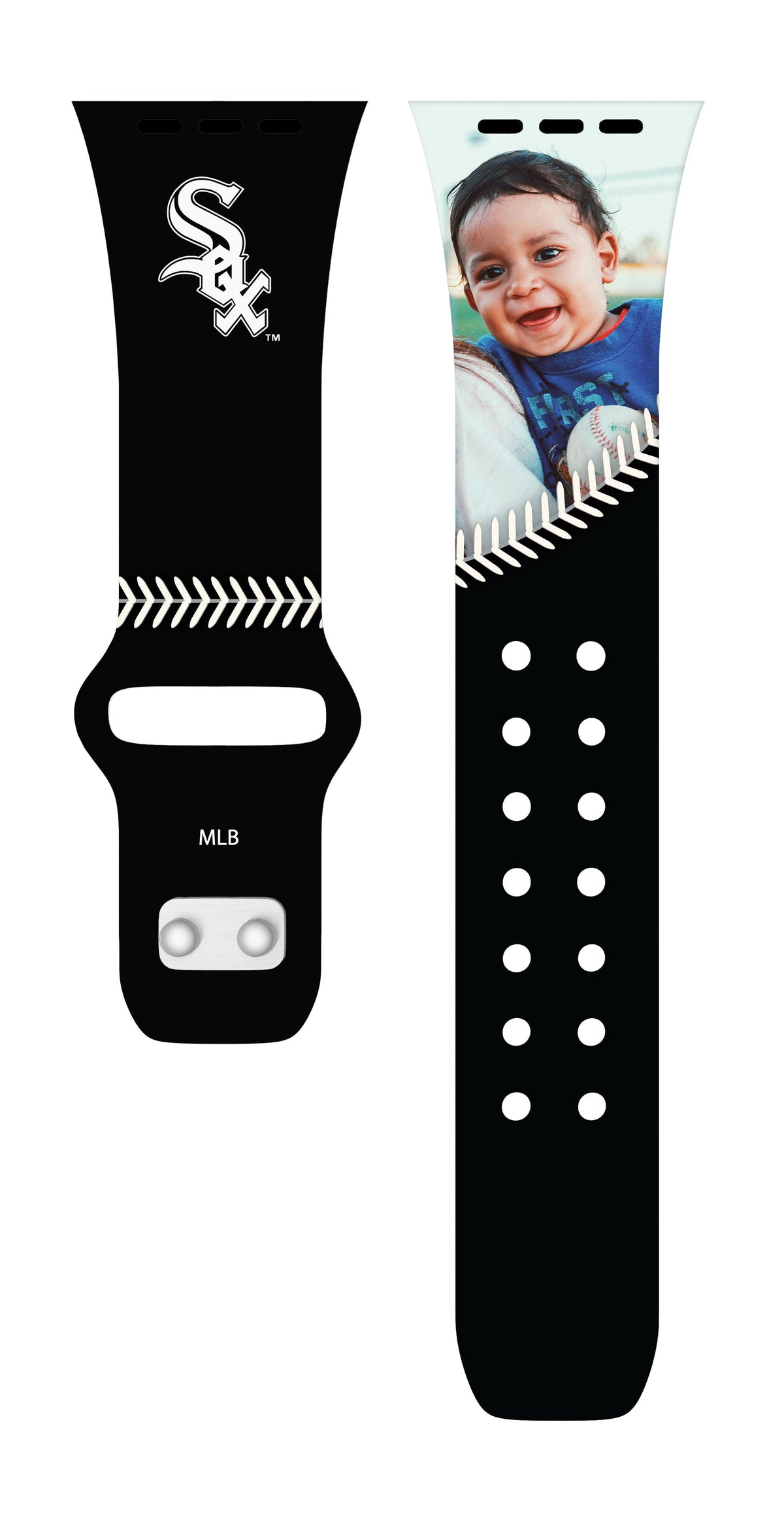 Chicago White Sox Custom Photo HD Apple Watch Band