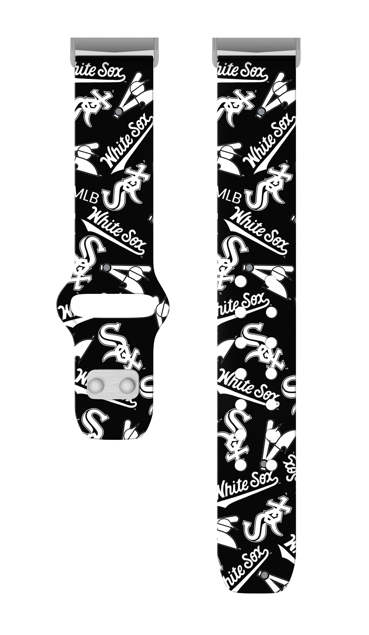 Chicago White Sox HD Fitbit Versa 3 and Sense Watch Band