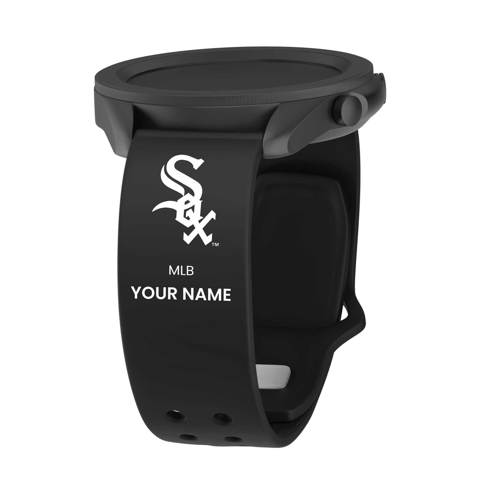Chicago White Sox HD Custom Name Watch Band Compatible with Samsung Galaxy Watch and more