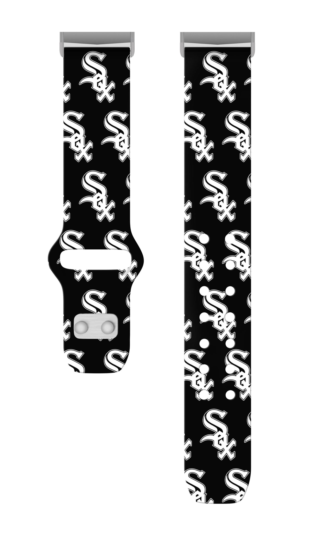 Chicago White Sox HD Fitbit Versa 3 and Sense Watch Band