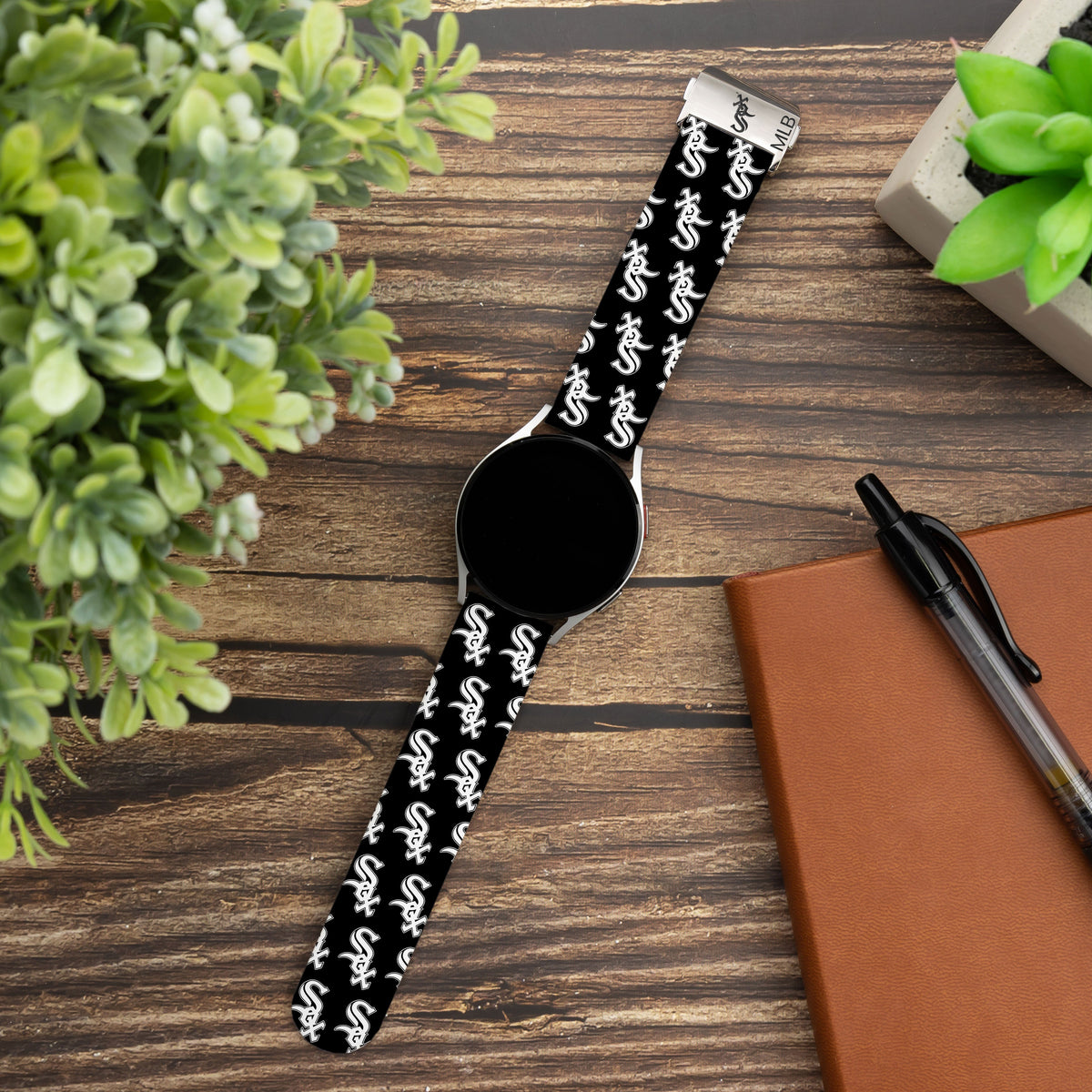 Game Time Chicago White Sox Signature Series Watch Band With Engraved Buckle