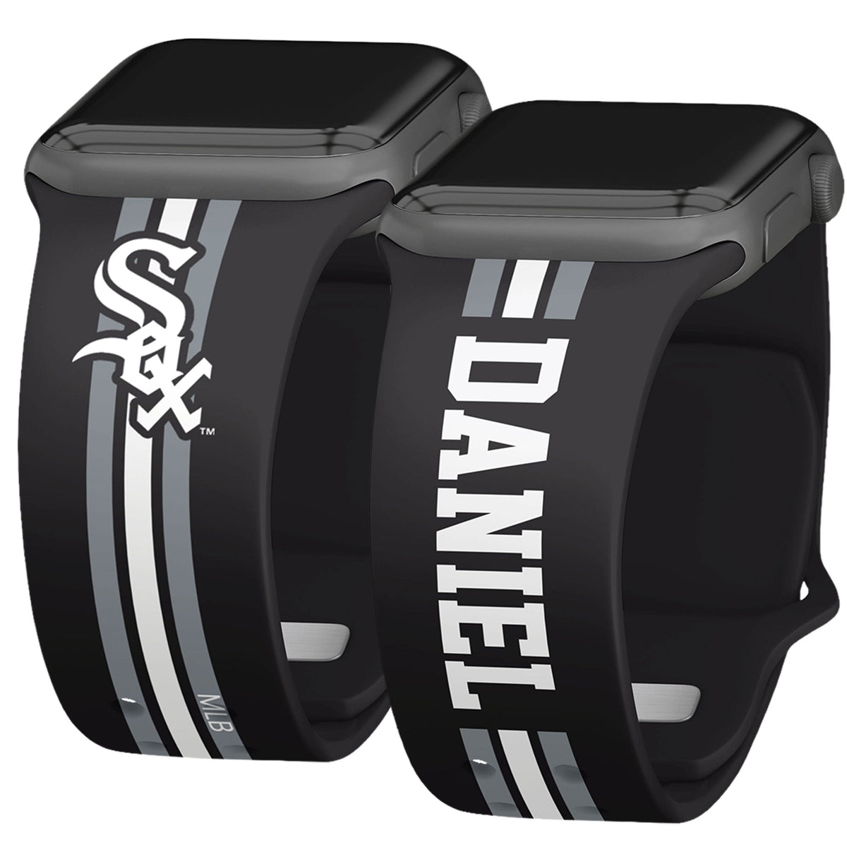 Chicago White Sox Custom Name HD Apple Watch Band