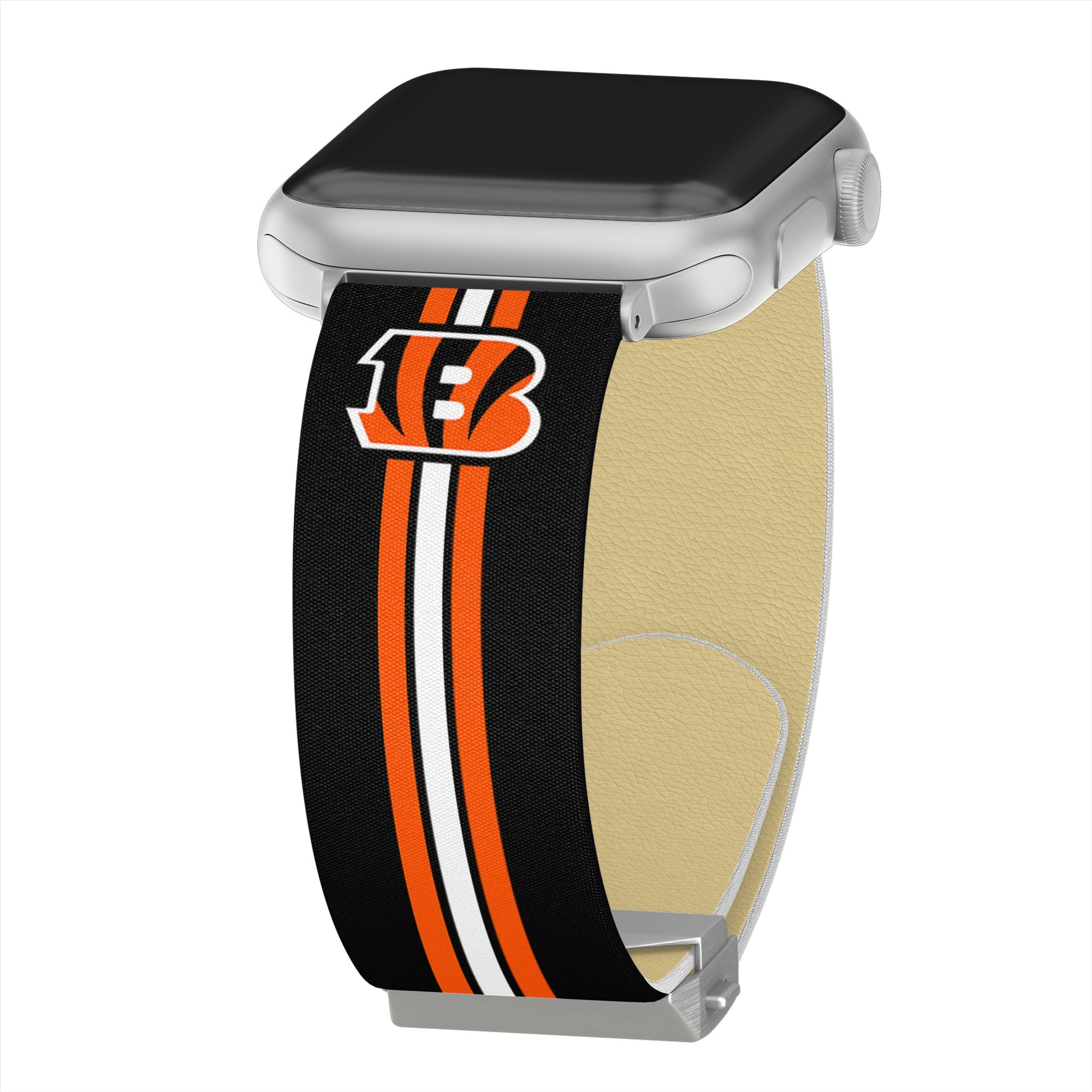 Game Time Cincinnati Bengals Signature Series Apple Watch Band With Engraved Buckle