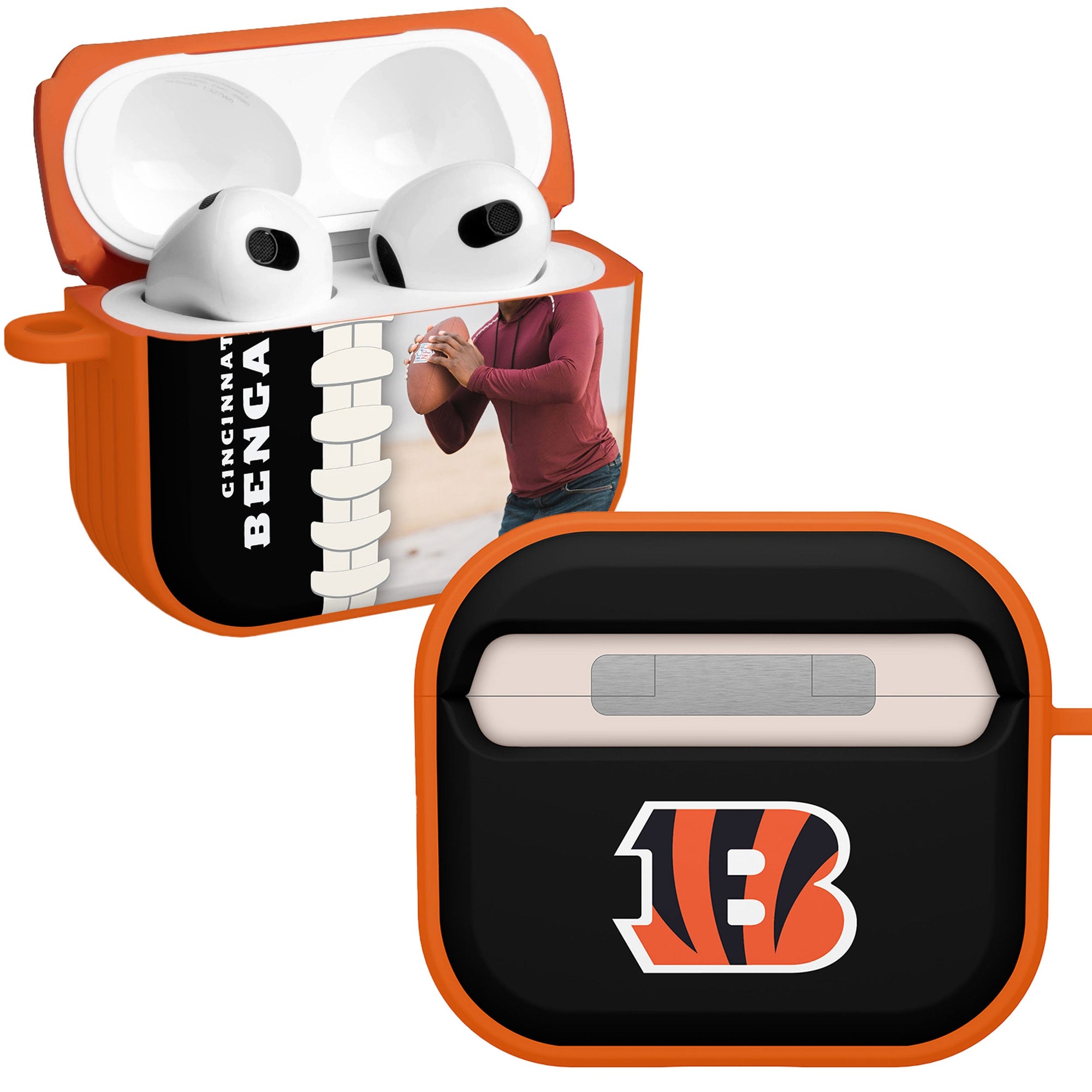 Cincinnati Bengals Custom Photo HDX Apple AirPods Gen 3 Case Cover