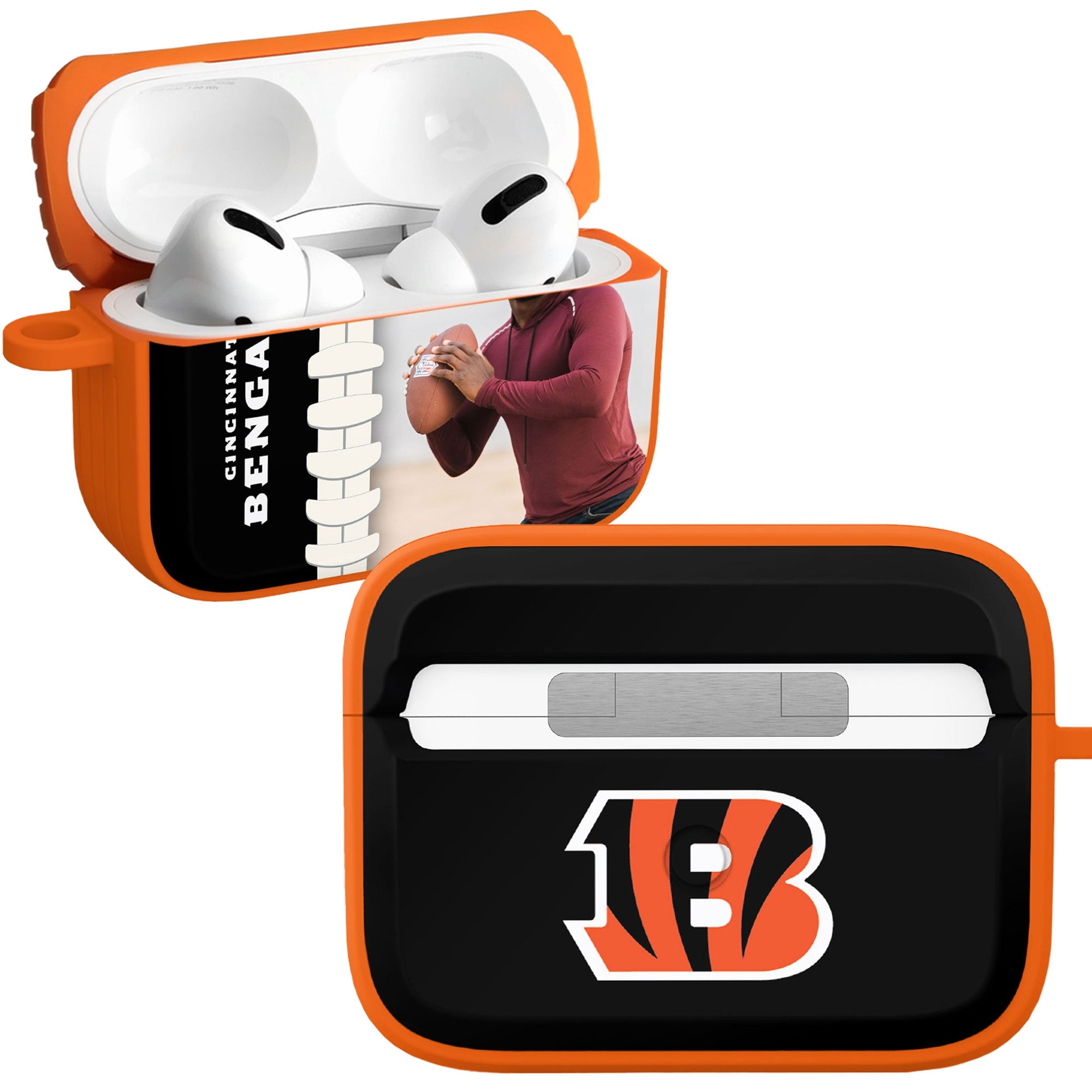 Cincinnati Bengals Custom Photo HDX Apple AirPods Pro Case Cover