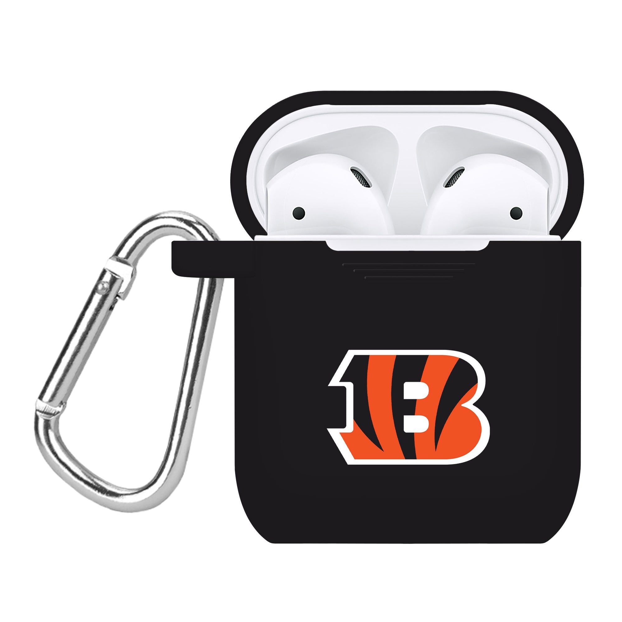 Game Time Cincinnati Bengals Silicone Case Cover for Apple AirPods Battery Case