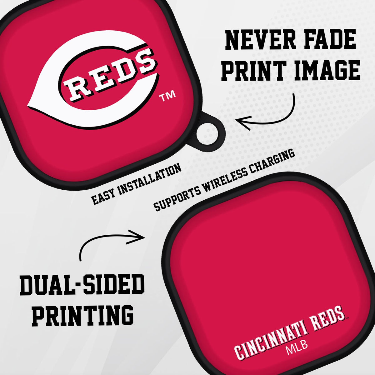 Cincinnati Reds HDX Samsung Galaxy Buds Pro Case Cover
