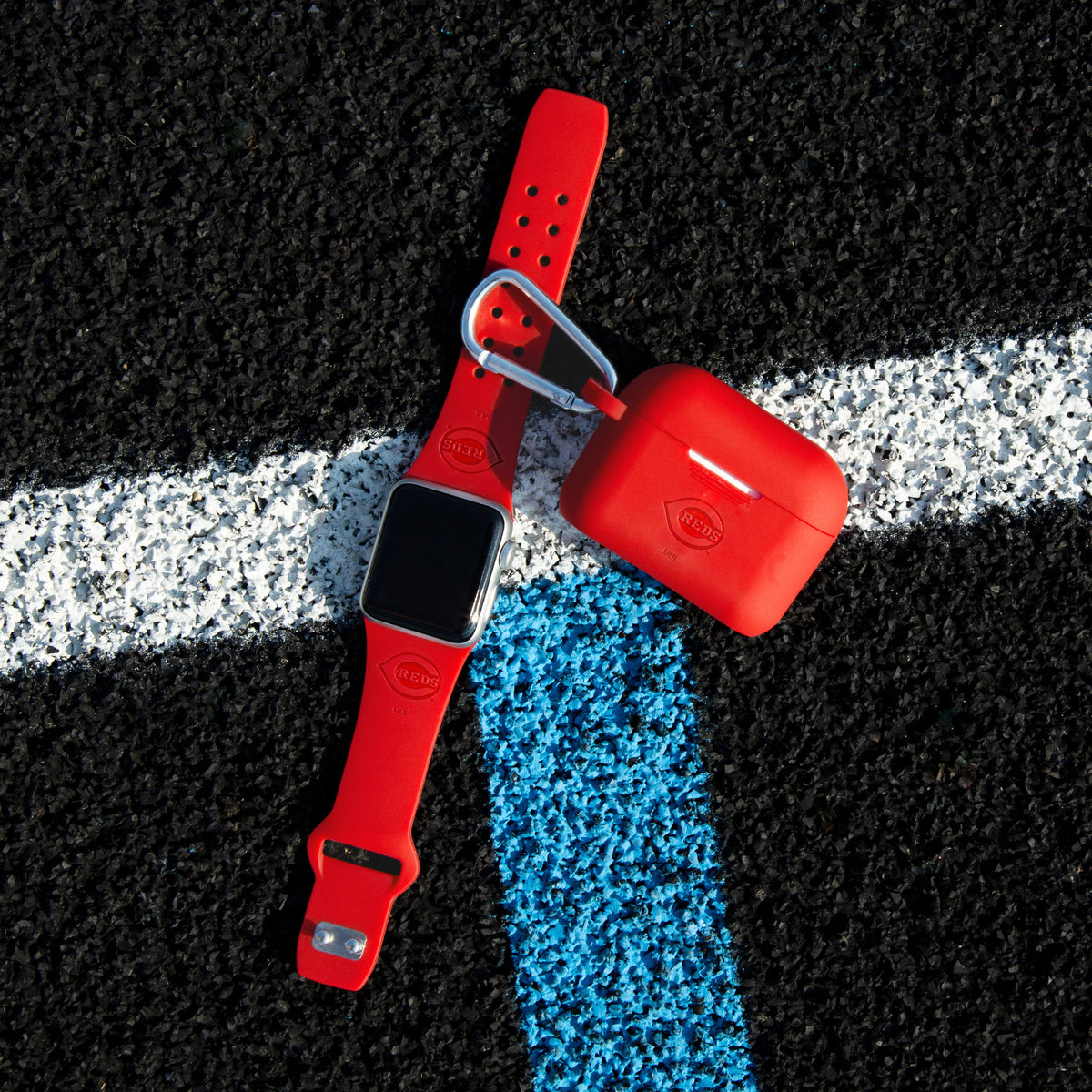 Game Time Cincinnati Reds Engraved Apple Combo Pro Package