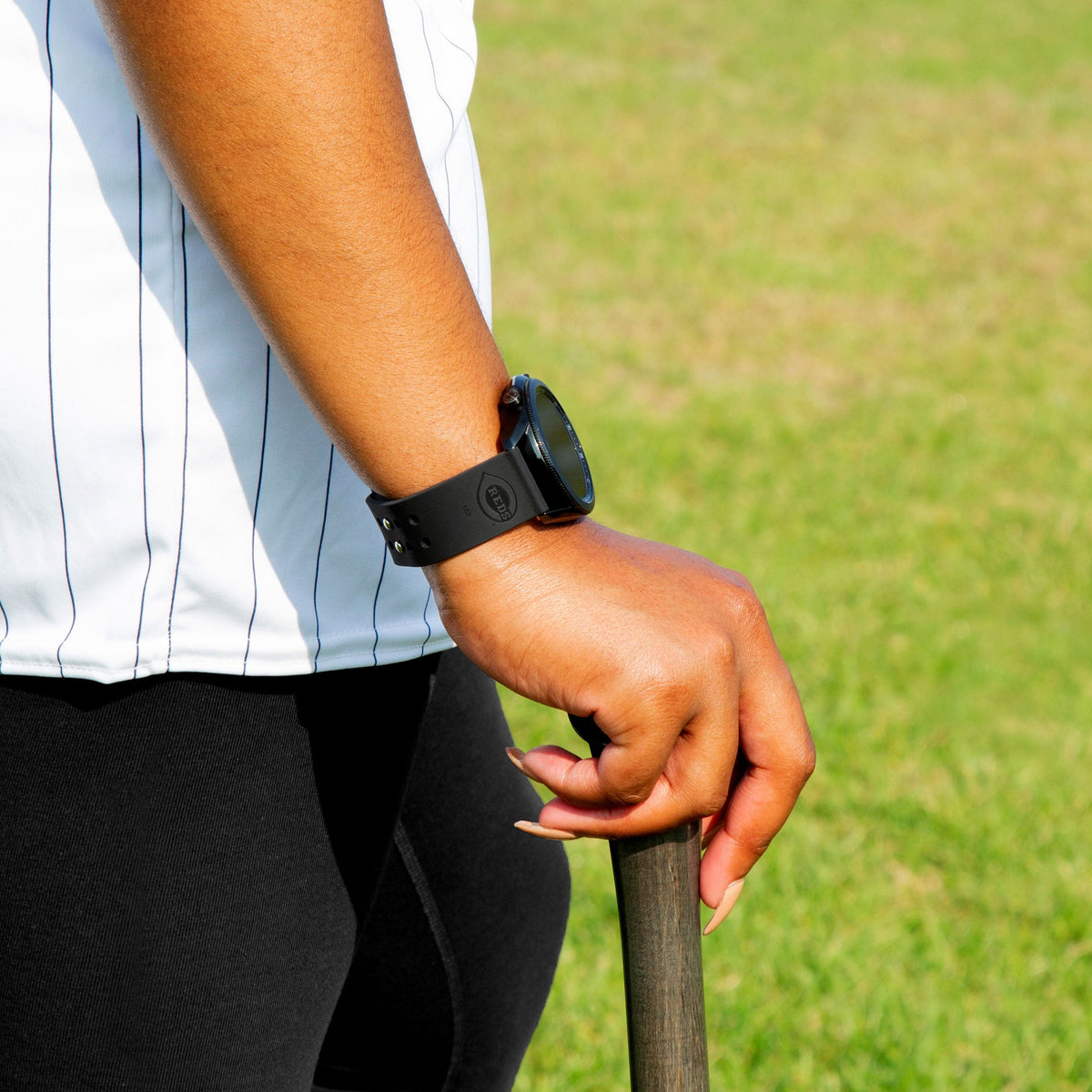 Cincinnati Reds Engraved Samsung Watch Band And Buds Pro Combo