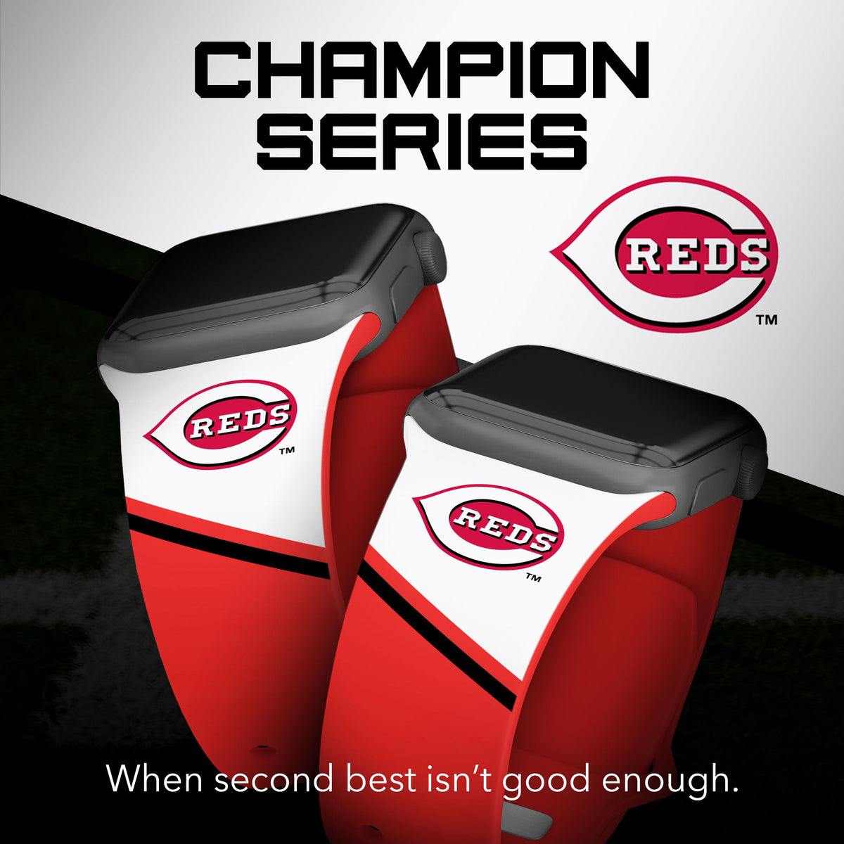 Cincinnati Reds HD Champion Series Apple Watch Band