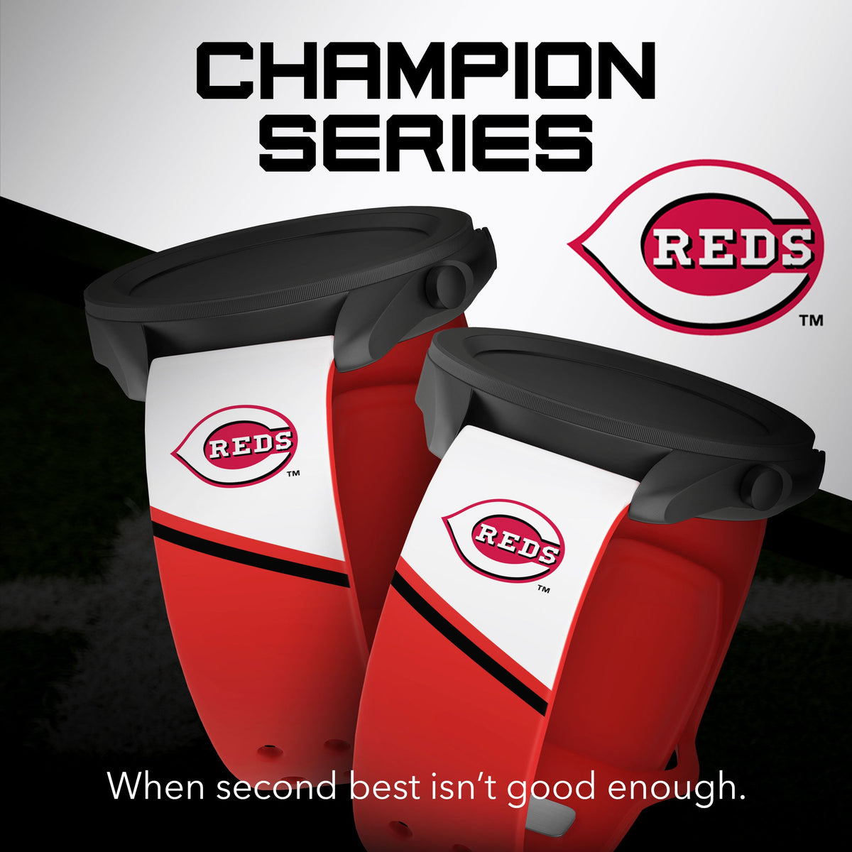 Cincinnati Reds HD Champion Series Samsung Galaxy Watch Band