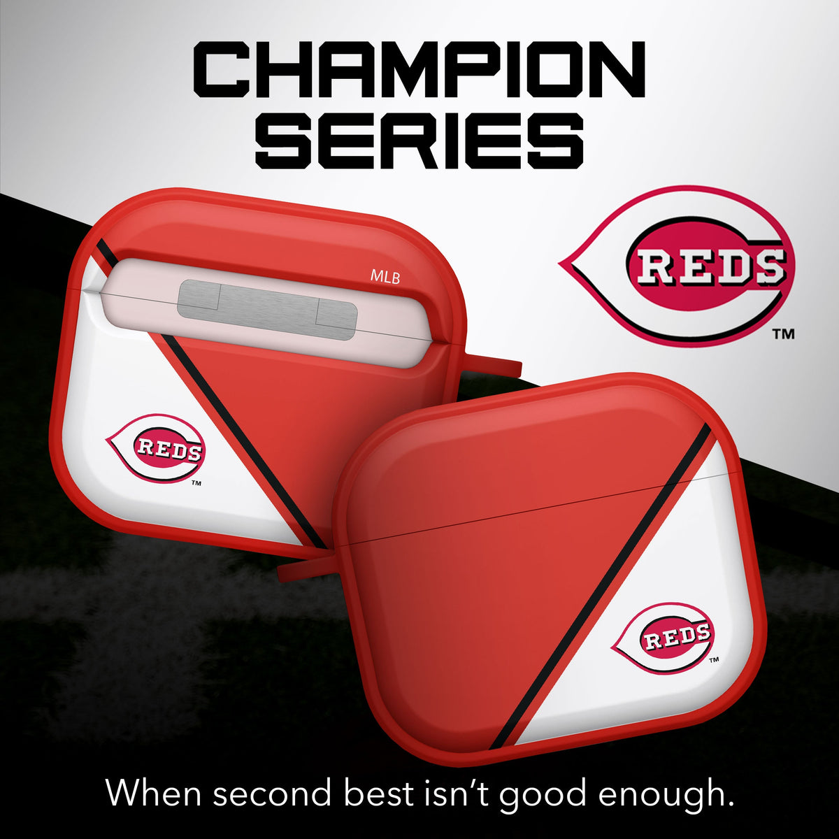 Cincinnati Reds HDX Champion Series Apple AirPods Gen 3 Case Cover