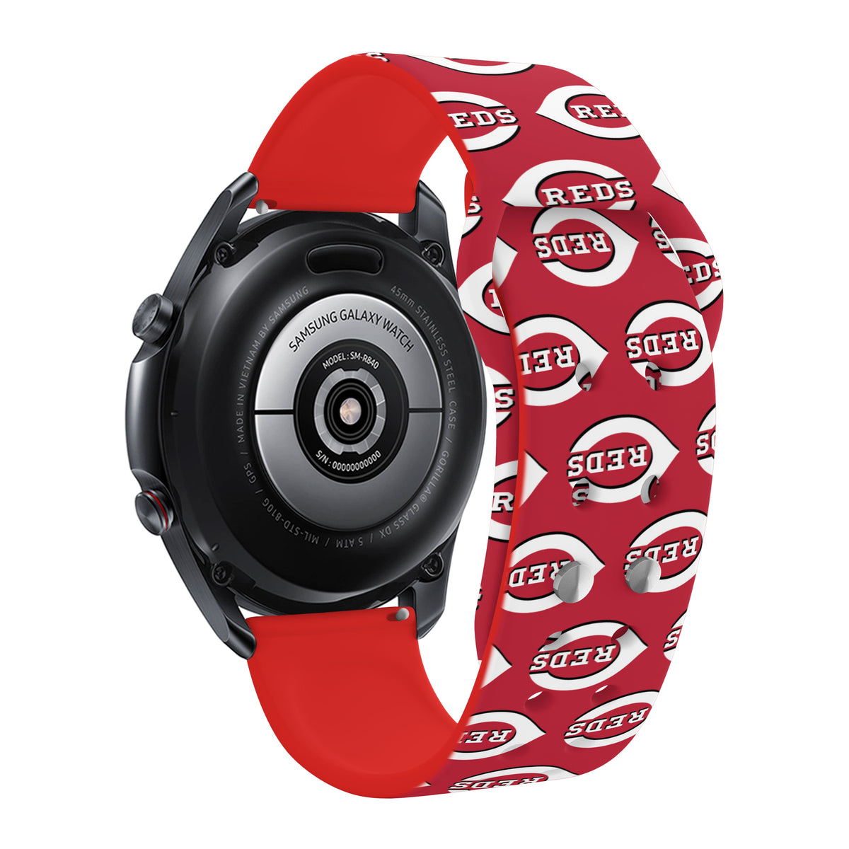 Game Time Cincinnati Reds HD Watch Band
