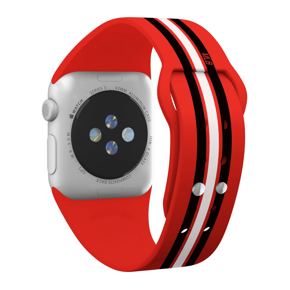 Cincinnati Reds HD Apple Watch Band