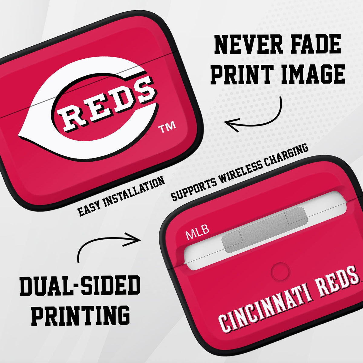 Cincinnati Reds HDX Apple AirPods Pro Cover