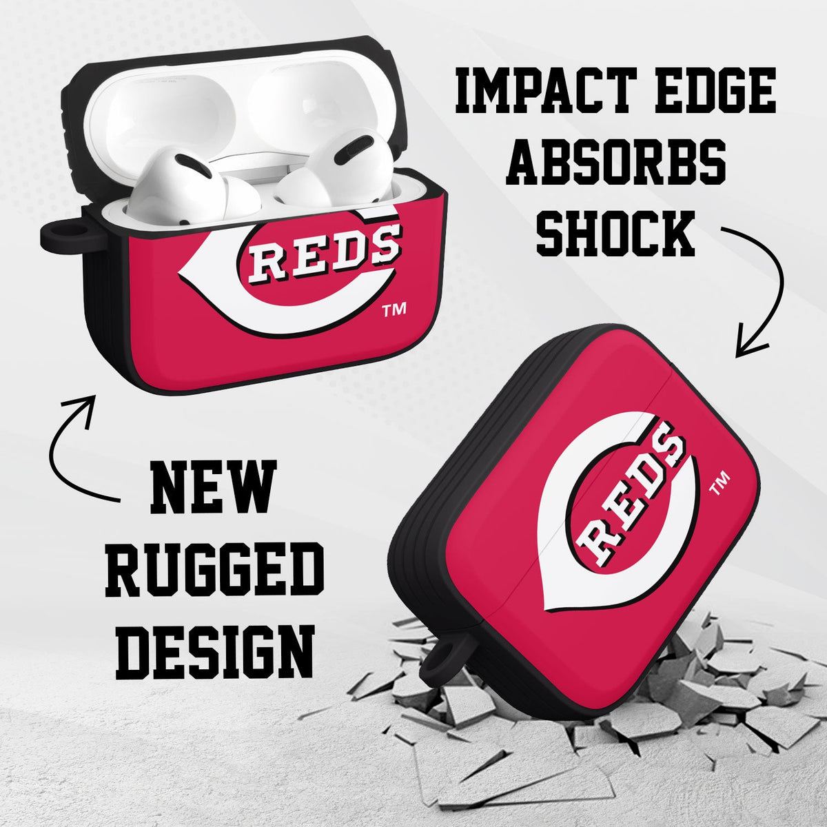 Cincinnati Reds HDX Apple AirPods Pro Cover
