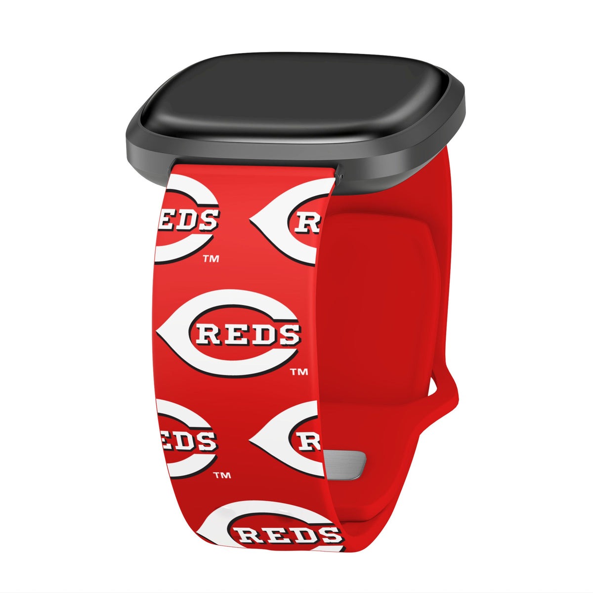 Cincinnati Reds HD Fitbit Versa 3 and Sense Watch Band