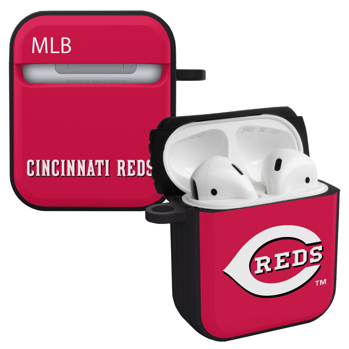 Cincinnati Reds HDX Apple AirPods Gen 1 &amp; 2 Case Cover